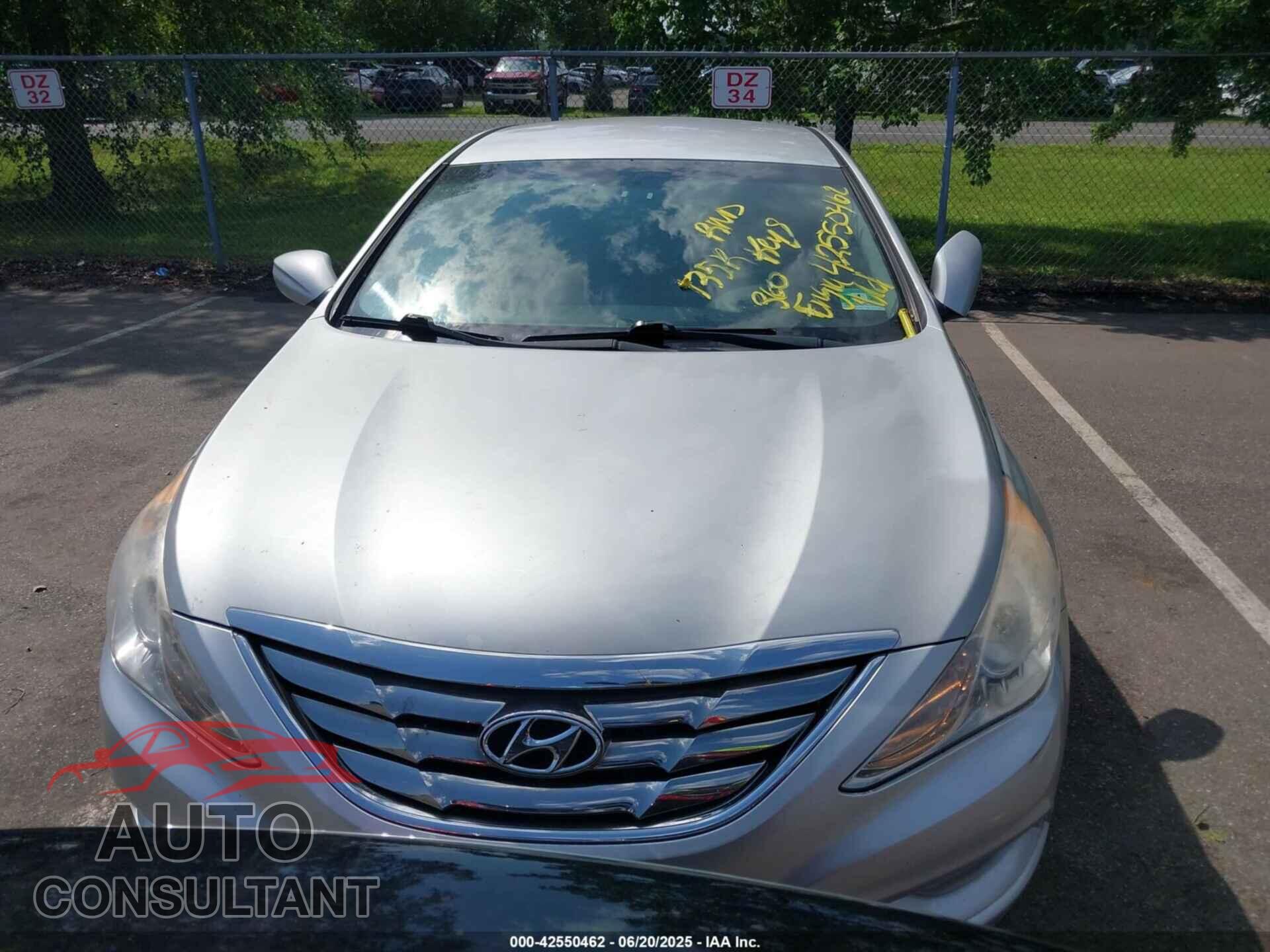 HYUNDAI SONATA 2012 - 5NPEC4AB9CH398868