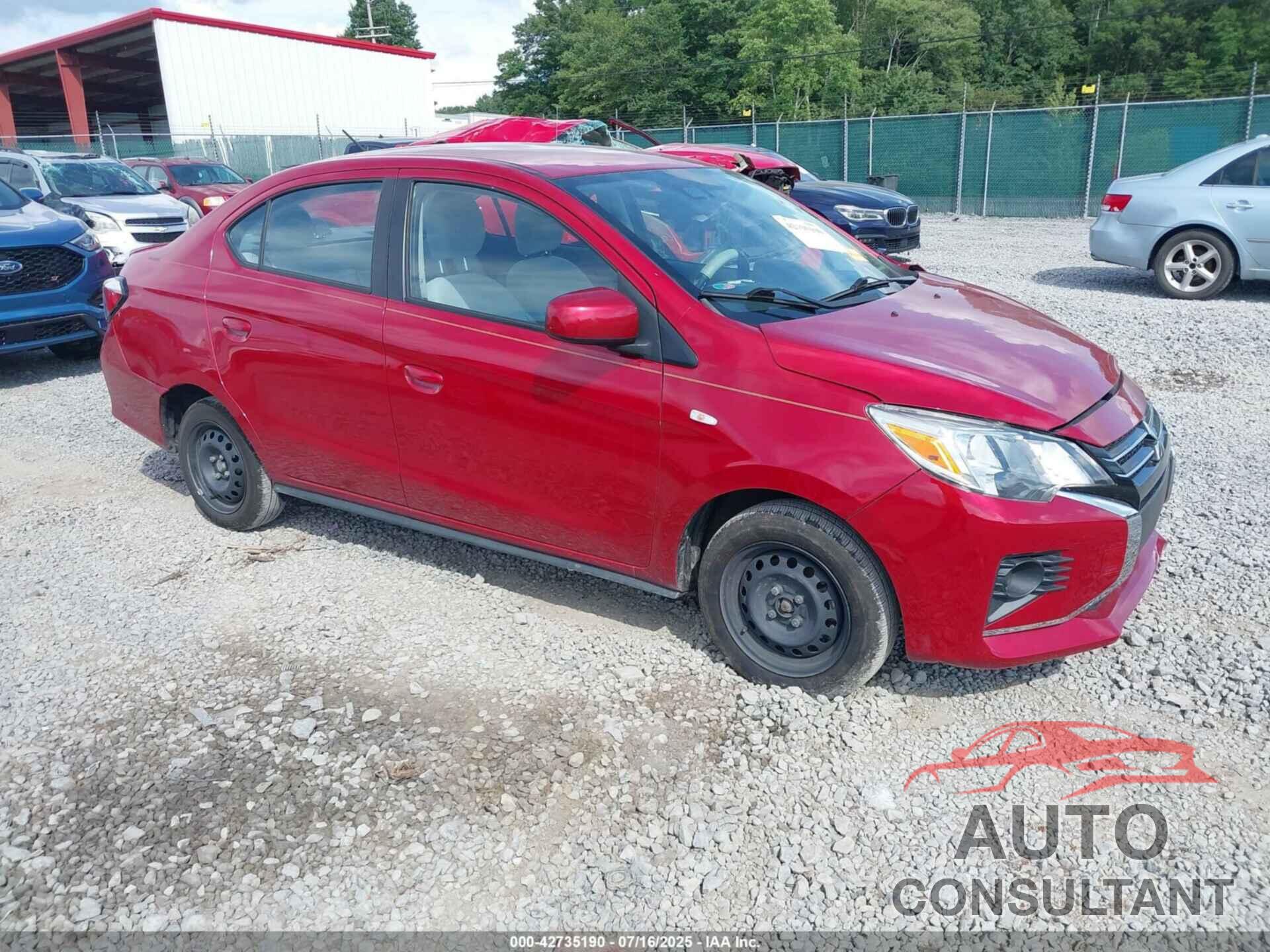 MITSUBISHI MIRAGE G4 2022 - ML32FUFJ1NHF05316