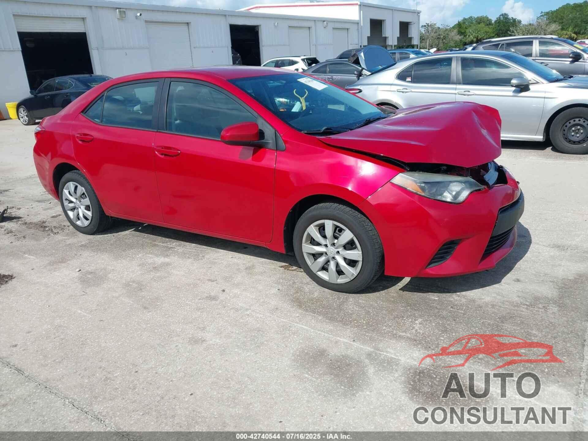 TOYOTA COROLLA 2014 - 2T1BURHE4EC109298