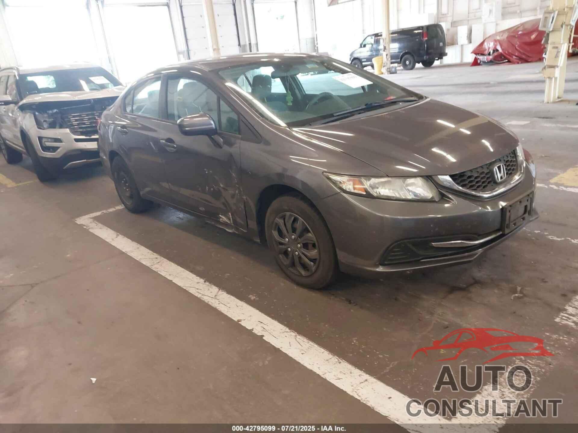 HONDA CIVIC 2014 - 19XFB2F54EE239357