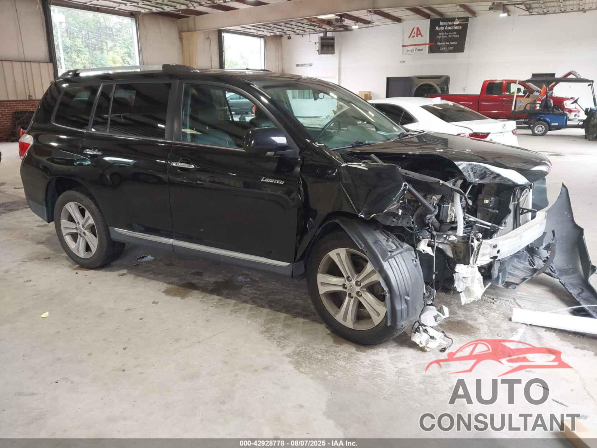 TOYOTA HIGHLANDER 2013 - 5TDDK3EH2DS225146