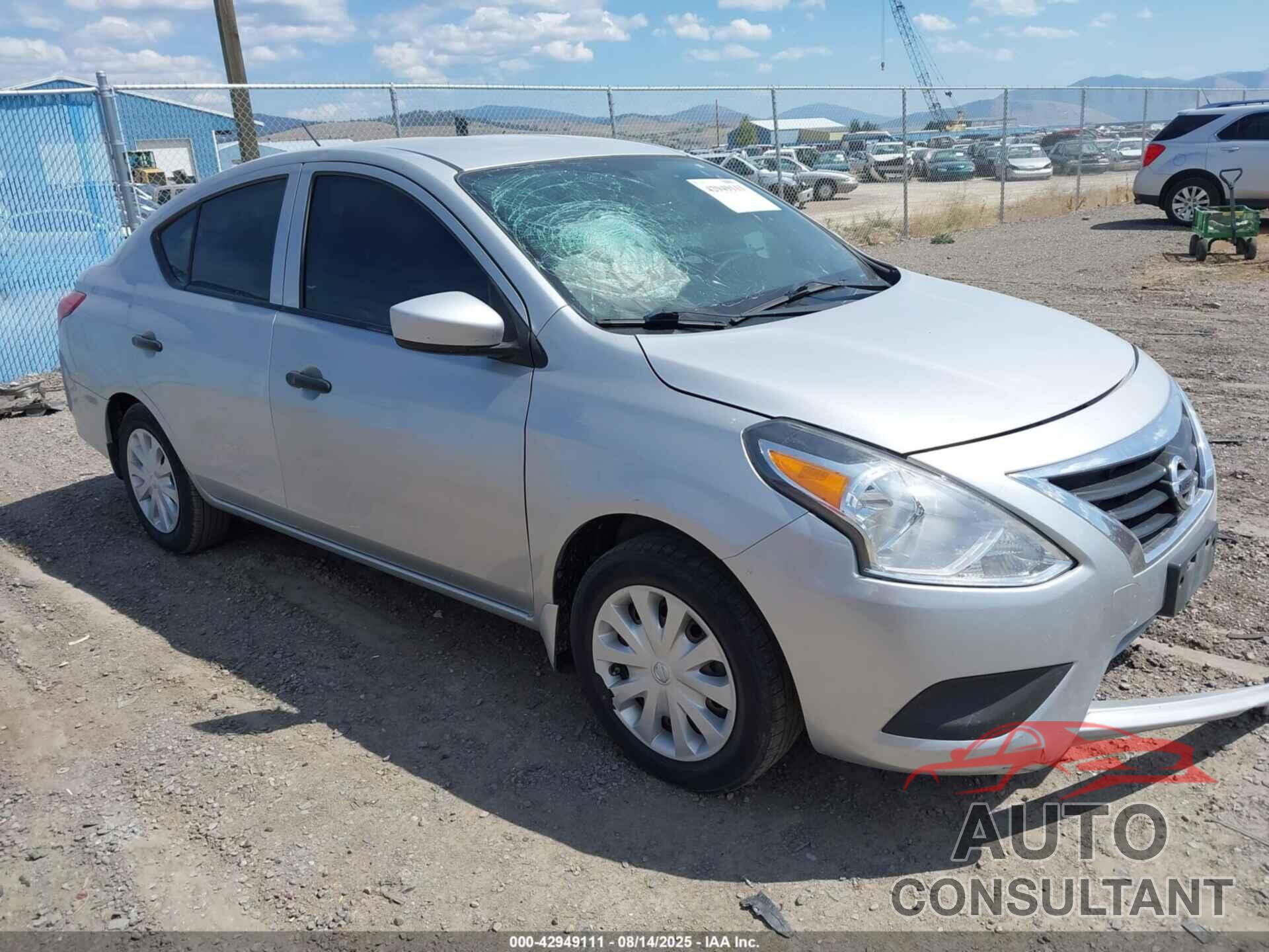 NISSAN VERSA 2016 - 3N1CN7AP6GL872086