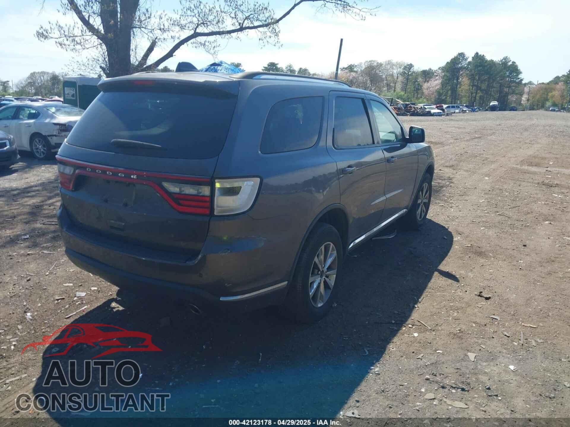 DODGE DURANGO 2016 - 1C4RDJDG4GC411242