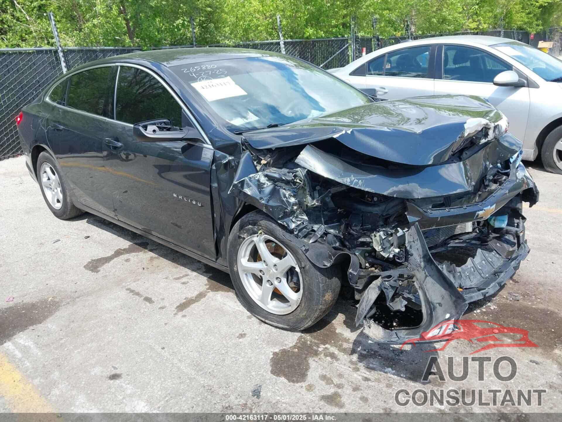 CHEVROLET MALIBU 2017 - 1G1ZB5ST9HF265880