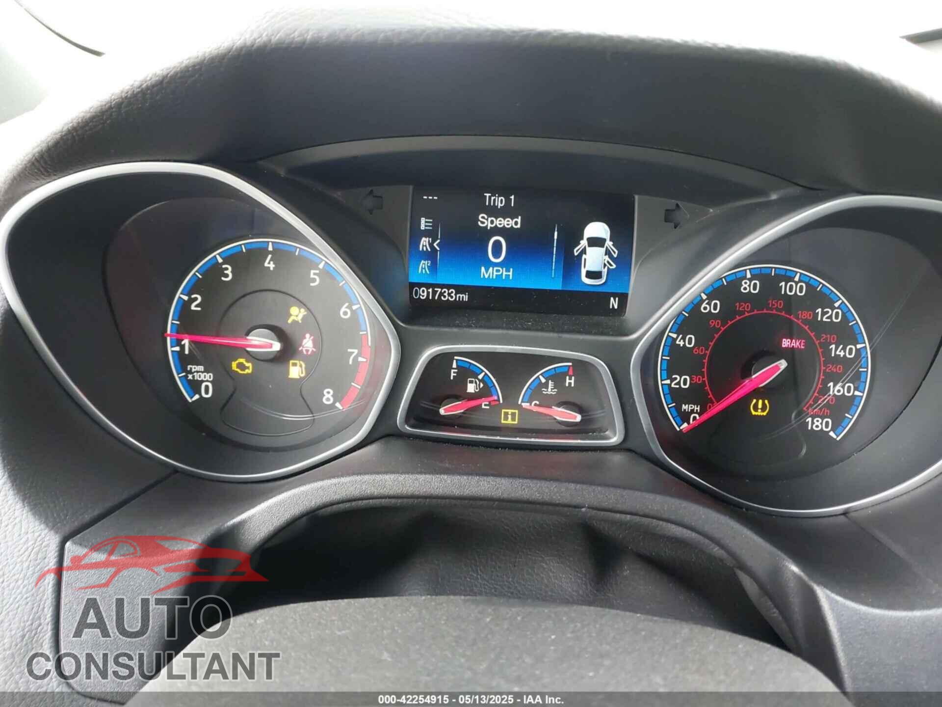 FORD FOCUS RS 2016 - WF0DP3TH4G4117290