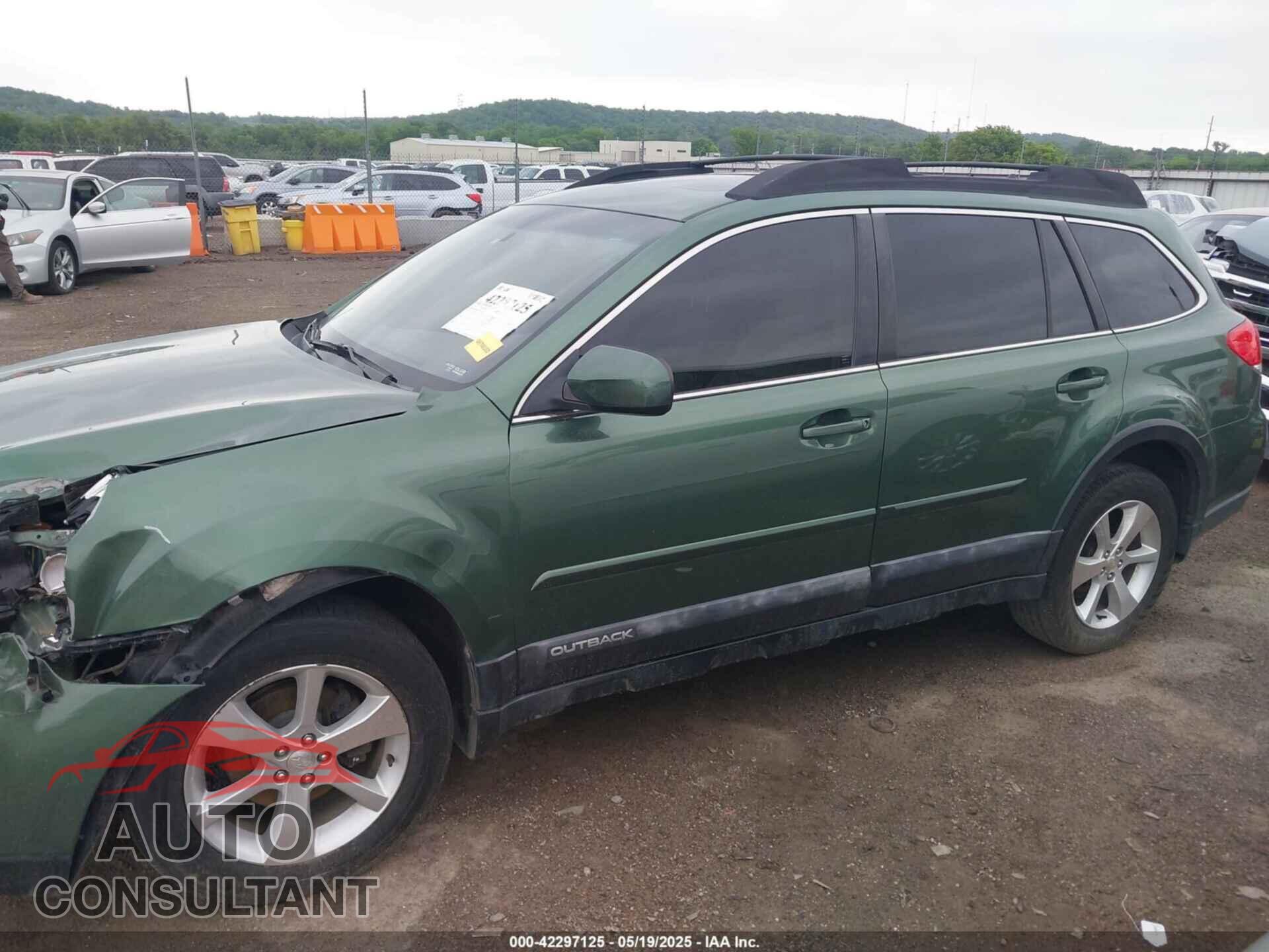 SUBARU OUTBACK 2014 - 4S4BRBLC5E3219599