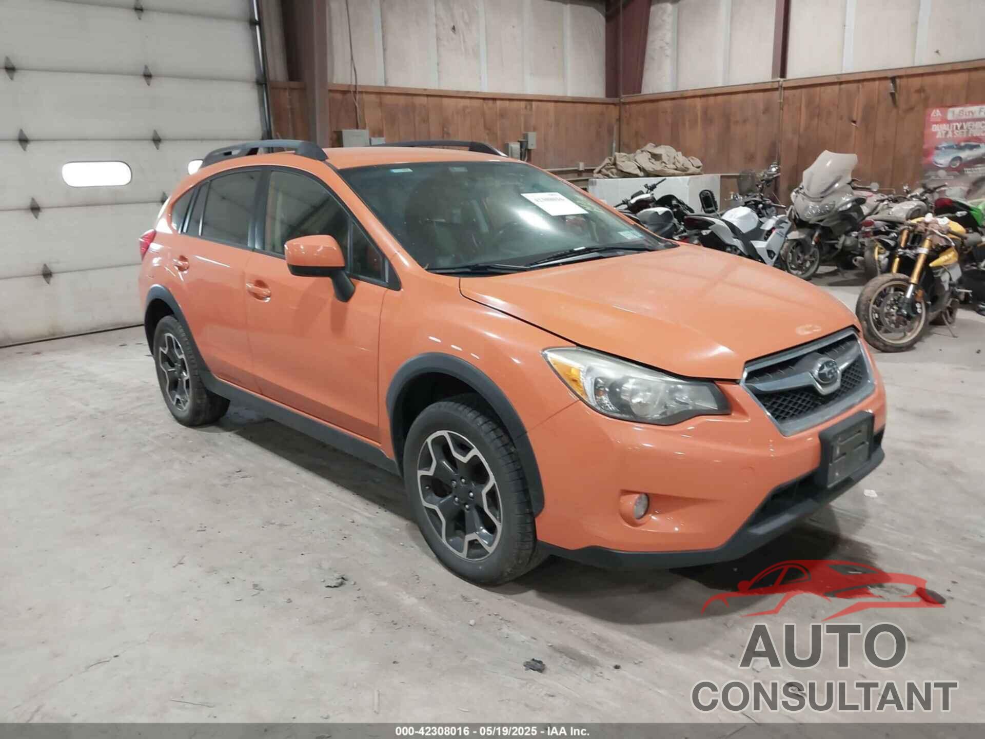 SUBARU XV CROSSTREK 2014 - JF2GPAGC8E8203454