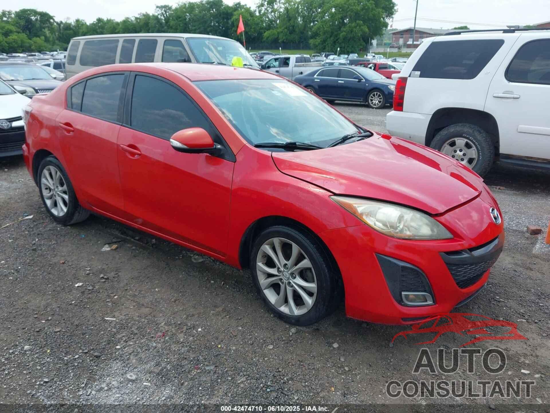 MAZDA MAZDA3 2010 - JM1BL1S5XA1201981