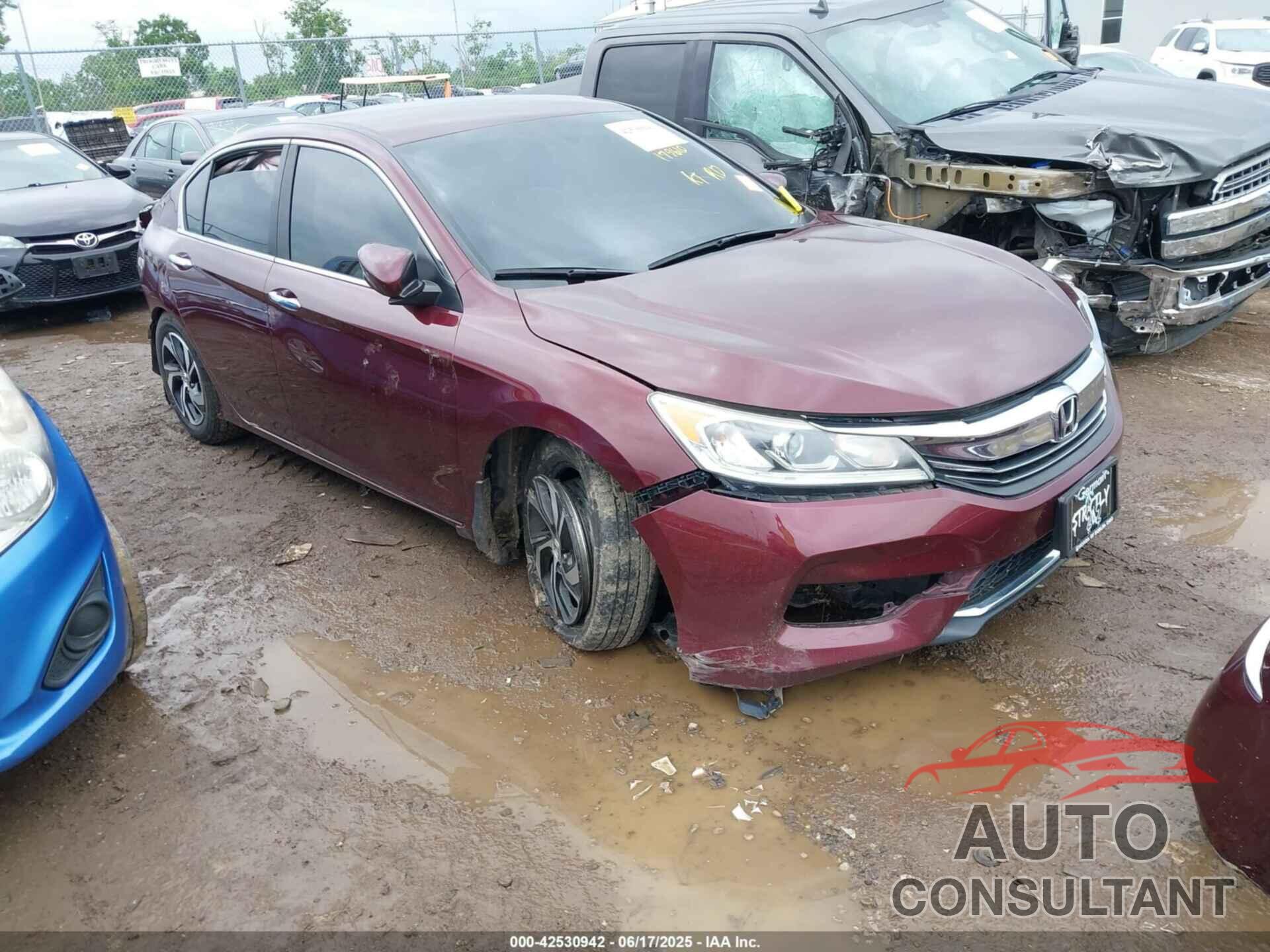 HONDA ACCORD 2016 - 1HGCR2F36GA105082