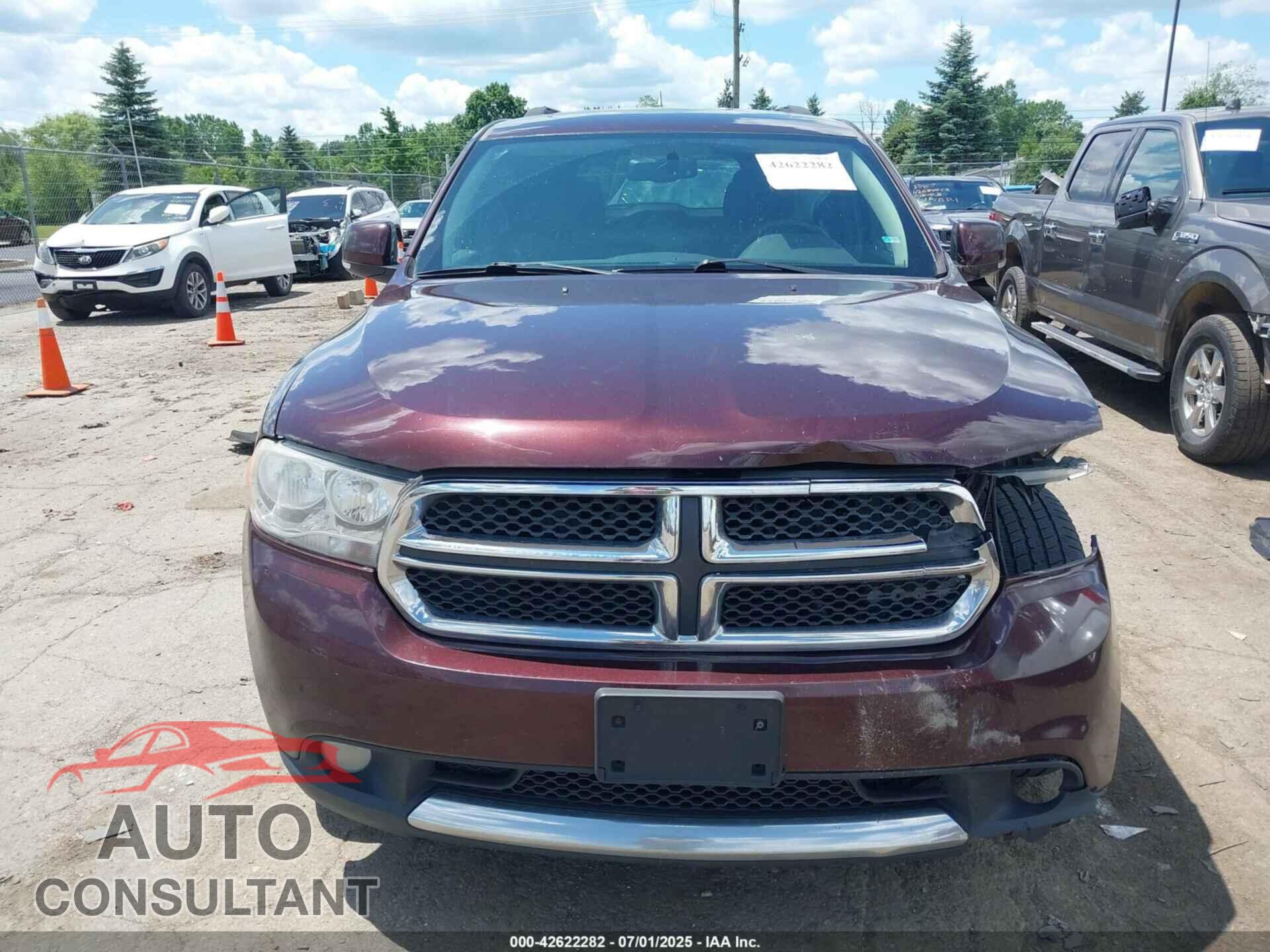 DODGE DURANGO 2012 - 1C4RDJDG3CC291539