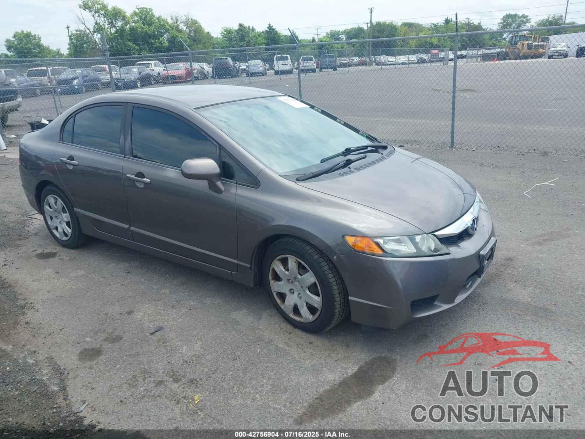 HONDA CIVIC 2011 - 2HGFA1F57BH505808