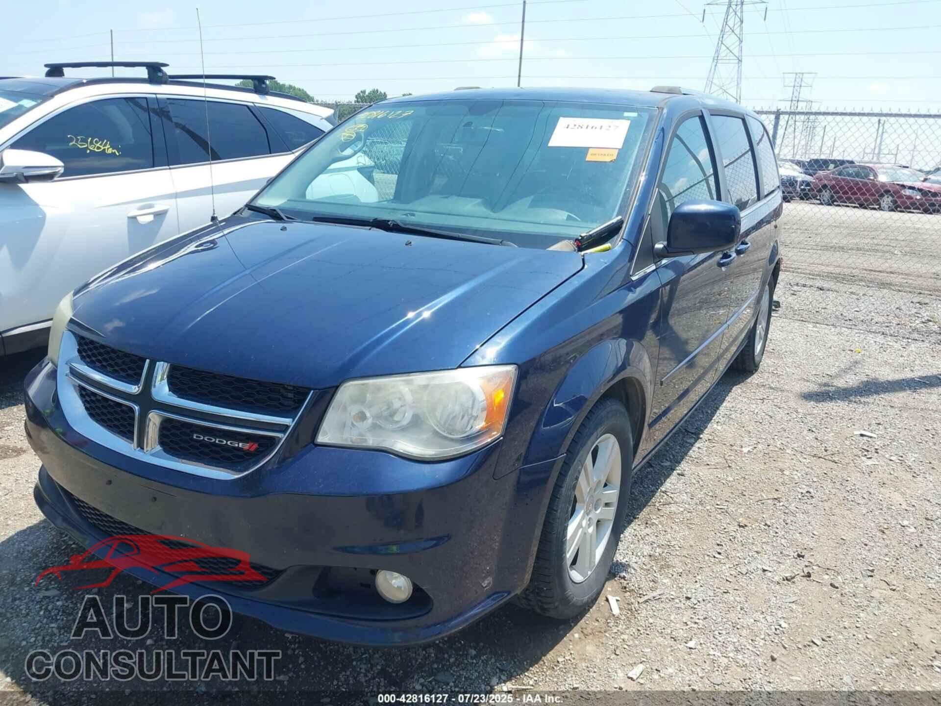 DODGE GRAND CARAVAN 2013 - 2C4RDGDG2DR586322