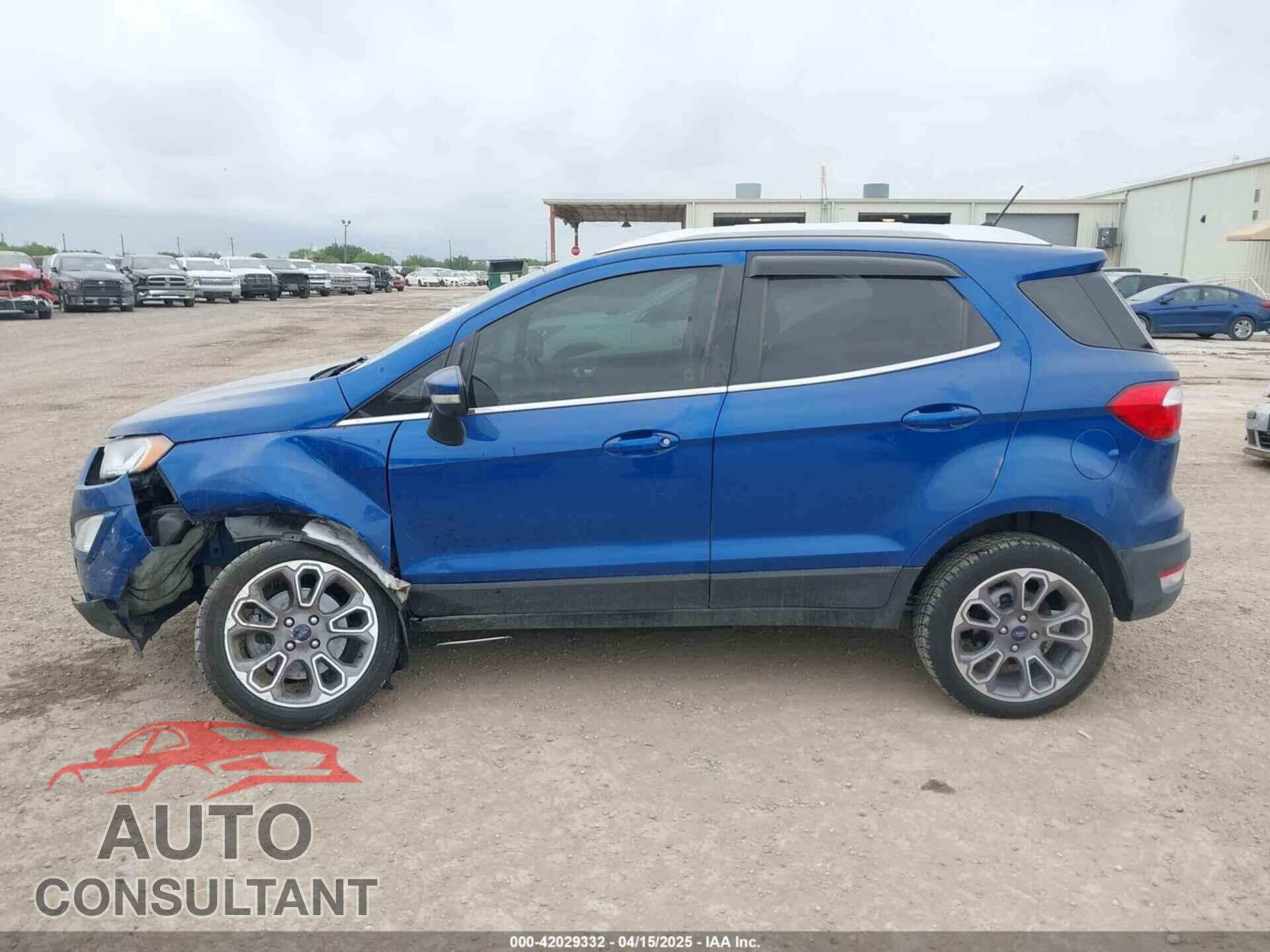 FORD ECOSPORT 2020 - MAJ6S3KL5LC313843