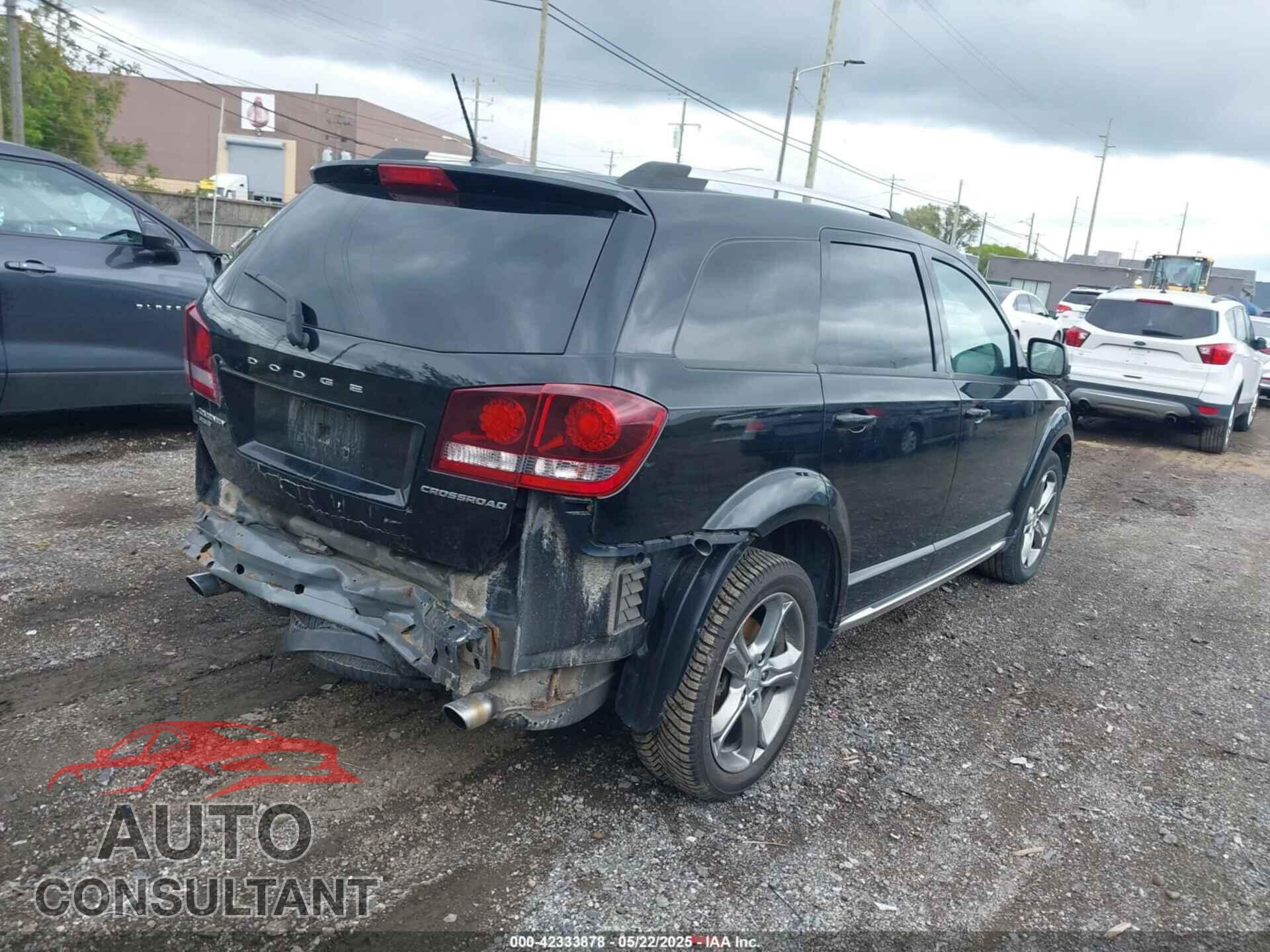 DODGE JOURNEY 2017 - 3C4PDDGG9HT644401