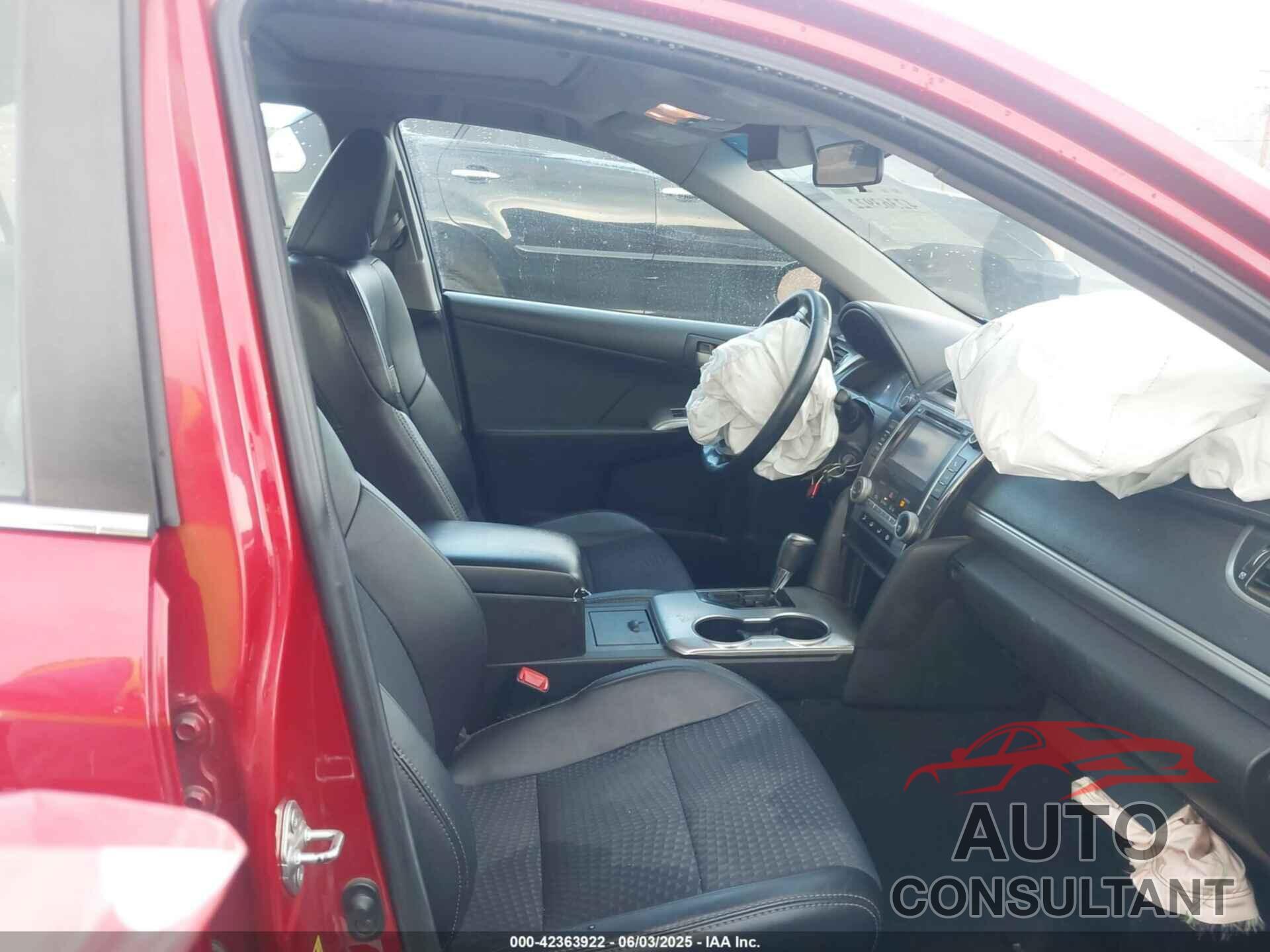 TOYOTA CAMRY 2012 - 4T1BF1FK7CU636087
