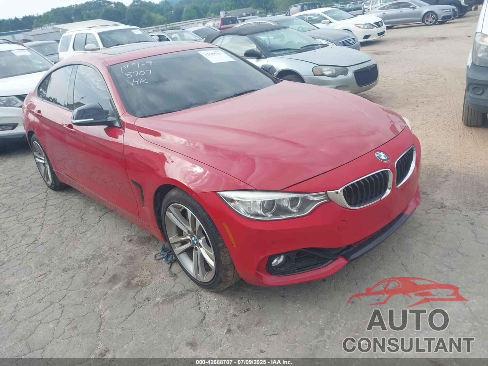 BMW 435I GRAN COUPE 2015 - WBA4B1C57FG241320