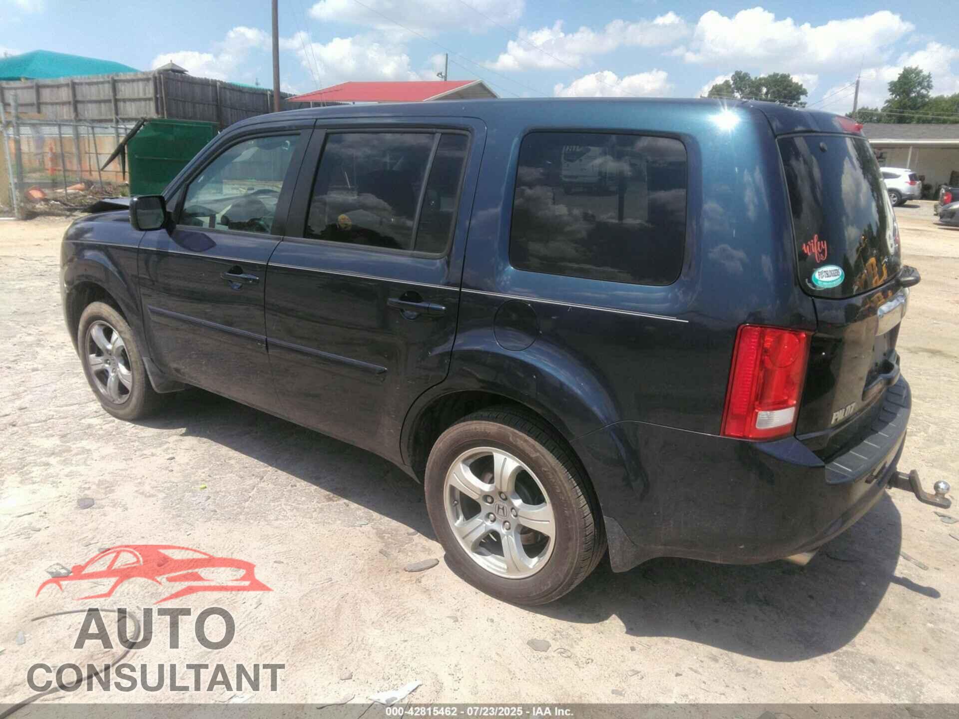 HONDA PILOT 2012 - 5FNYF3H45CB007039