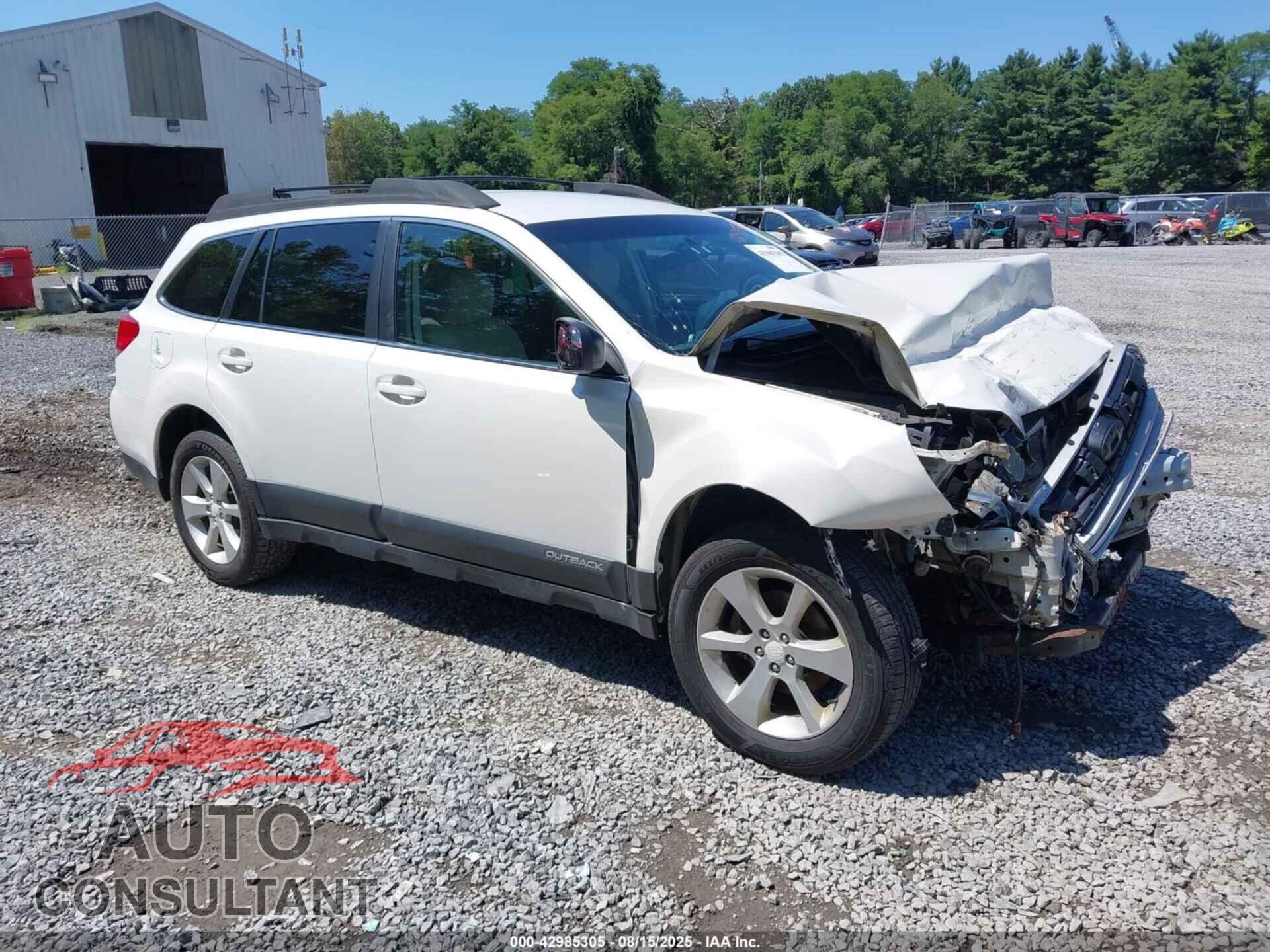 SUBARU OUTBACK 2013 - 4S4BRBCC6D3312307