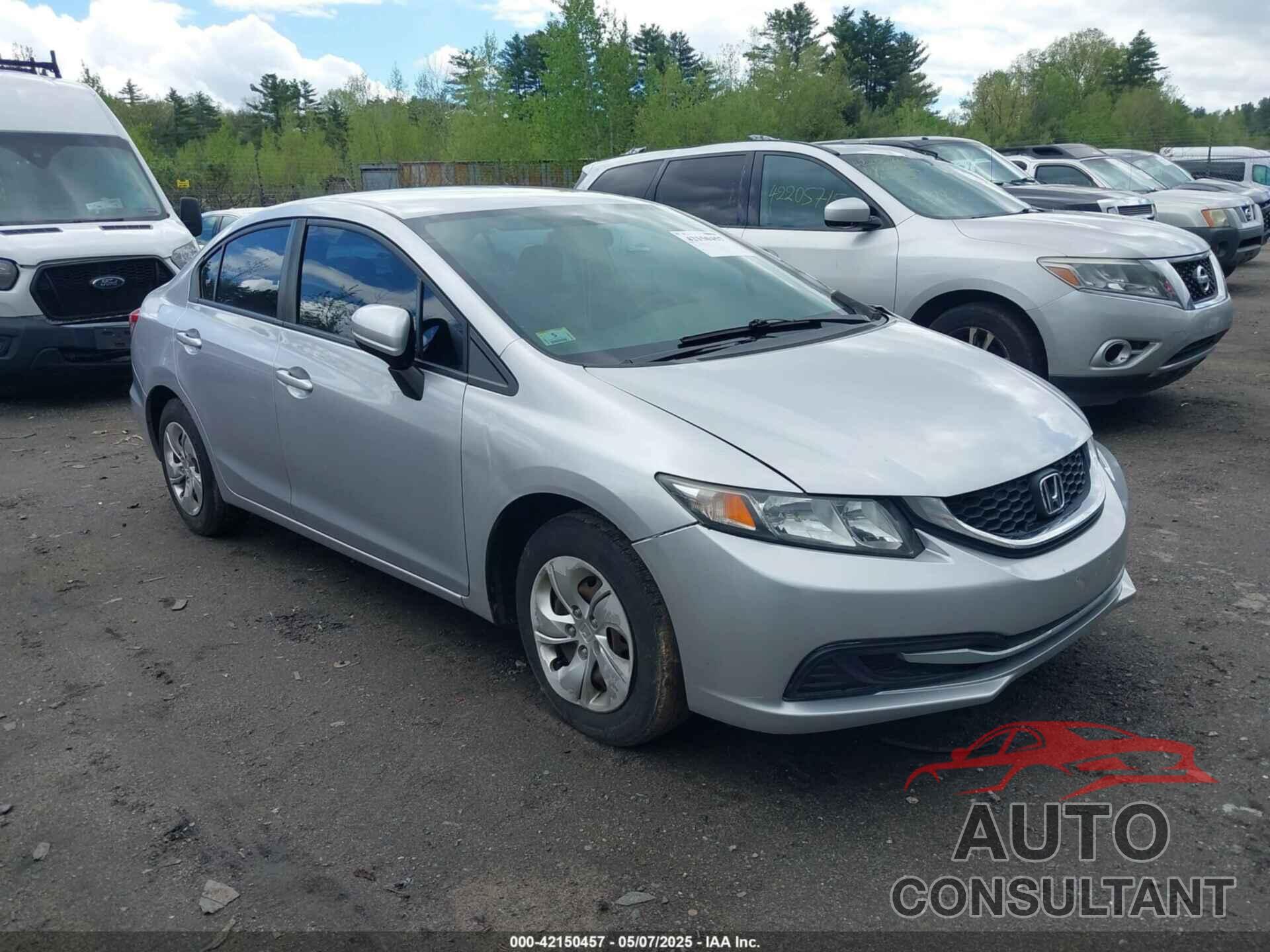 HONDA CIVIC 2015 - 19XFB2F58FE276140