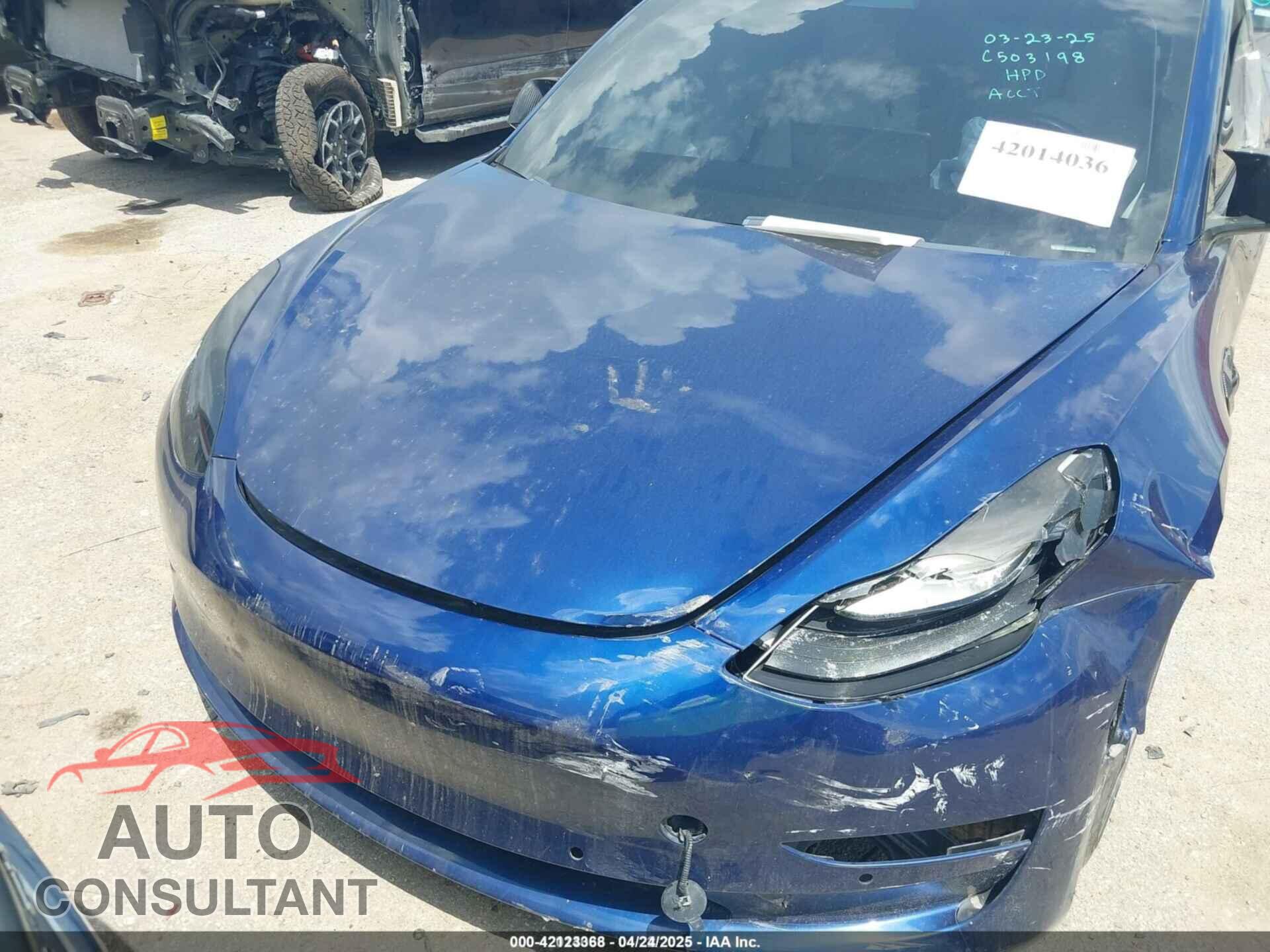 TESLA MODEL 3 2018 - 5YJ3E1EB8JF086174