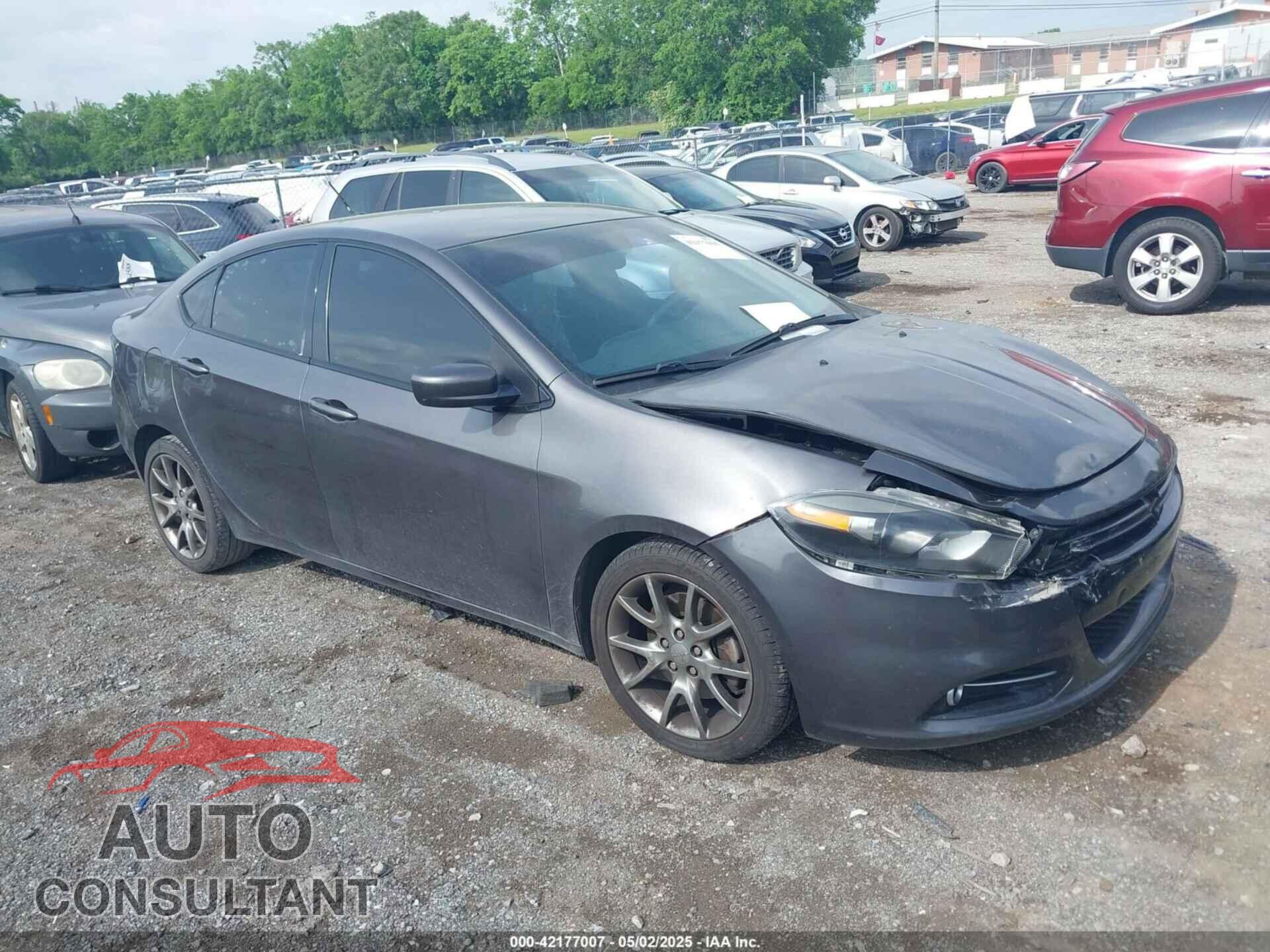 DODGE DART 2015 - 1C3CDFBB8FD165609