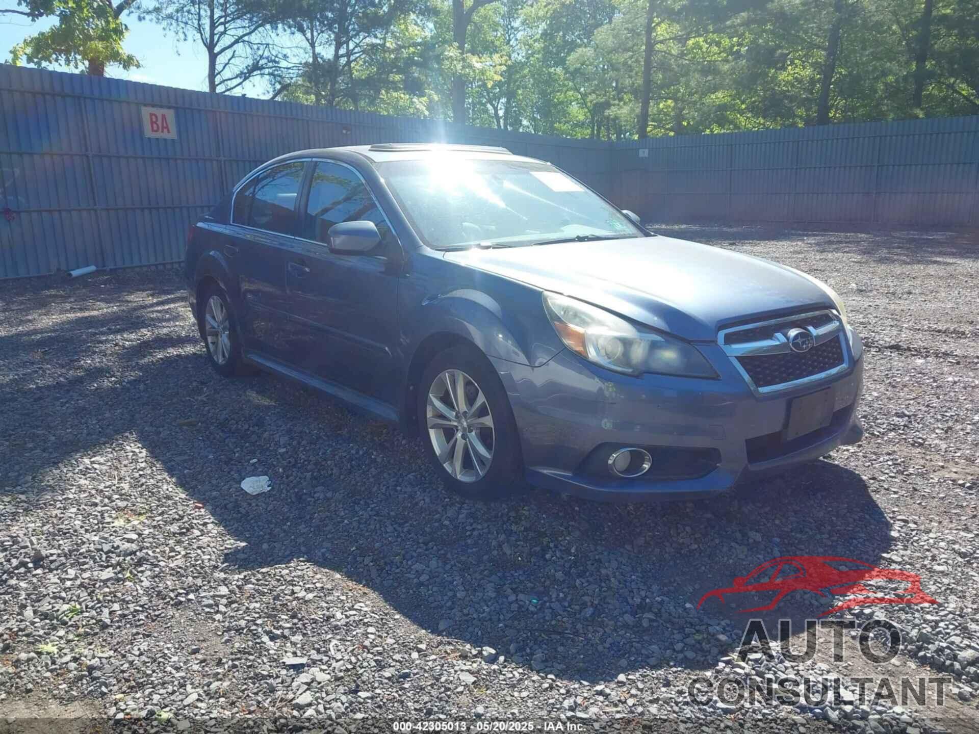 SUBARU LEGACY 2014 - 4S3BMDM6XE2028676