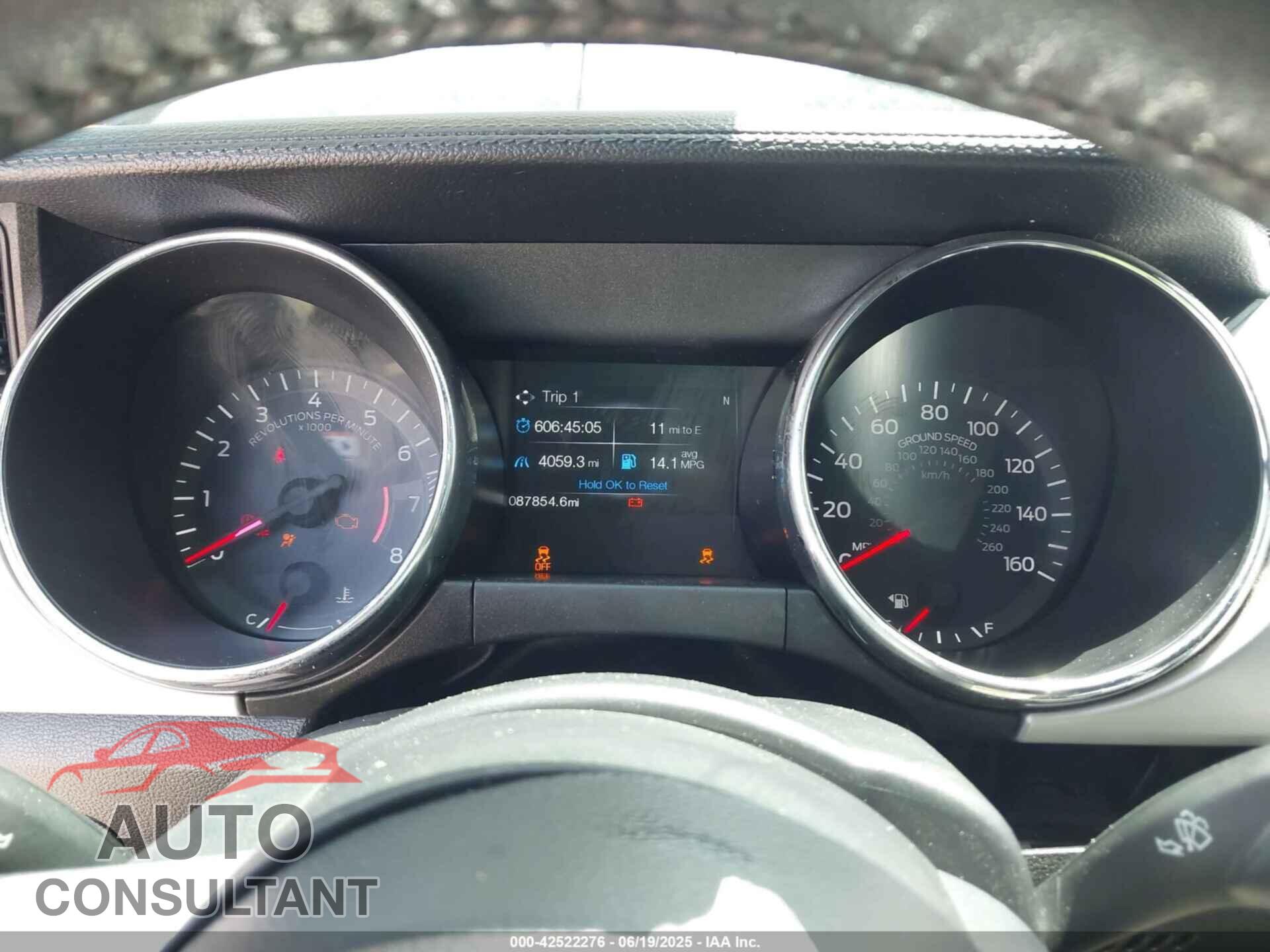 FORD MUSTANG 2017 - 1FA6P8CF2H5319778