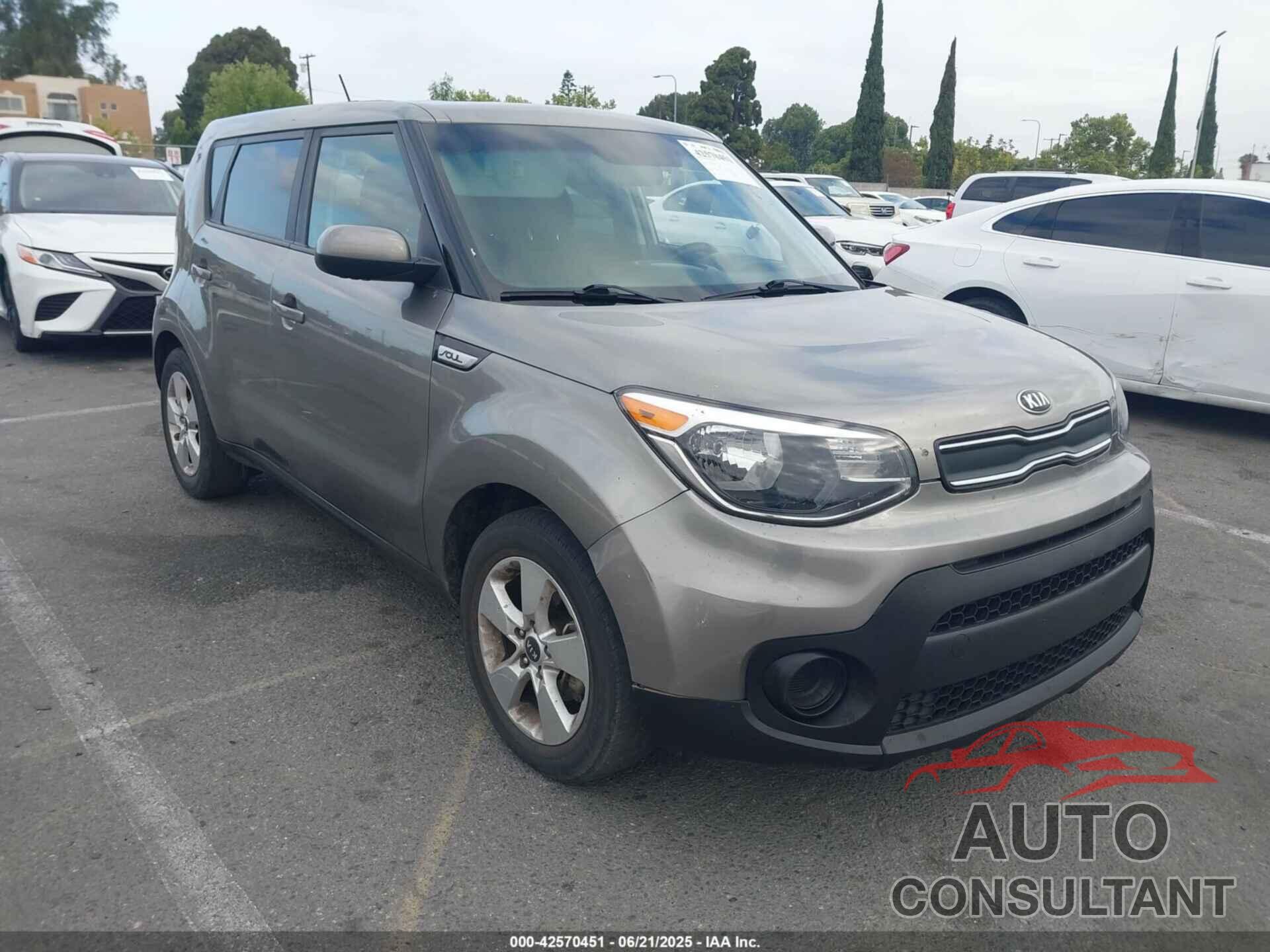 KIA SOUL 2019 - KNDJN2A22K7000027