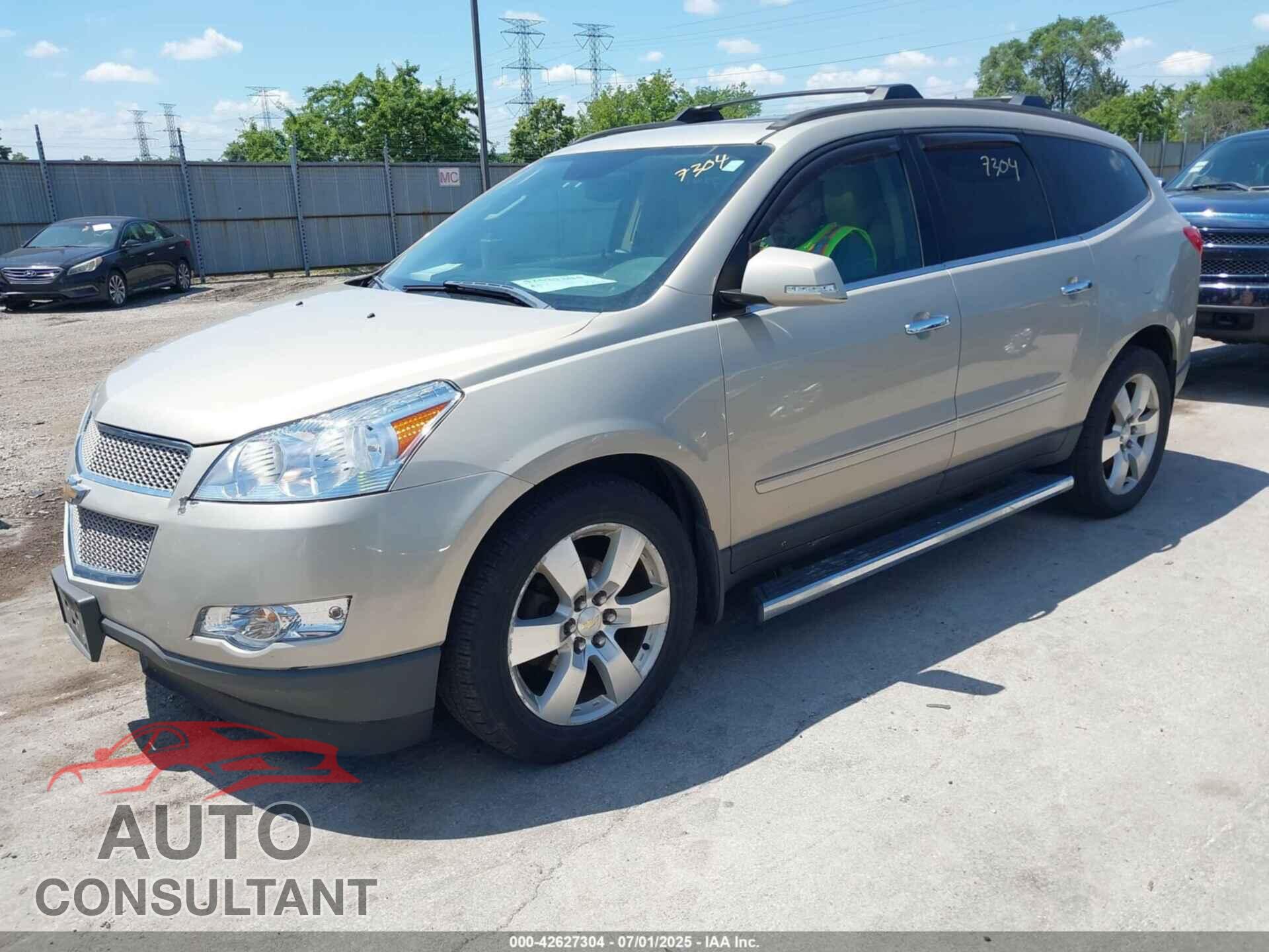 CHEVROLET TRAVERSE 2012 - 1GNKRLED7CJ143111