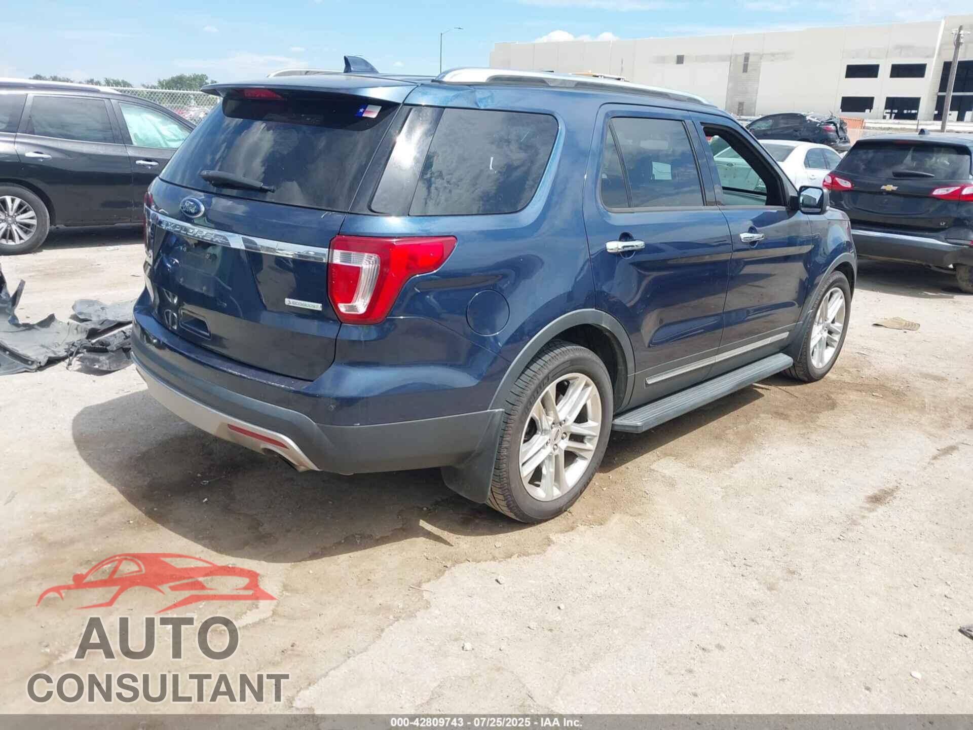 FORD EXPLORER 2017 - 1FM5K7FH7HGE28894