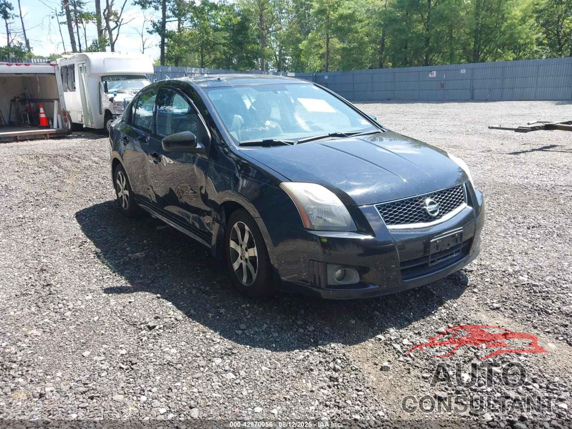 NISSAN SENTRA 2012 - 3N1AB6AP7CL607522