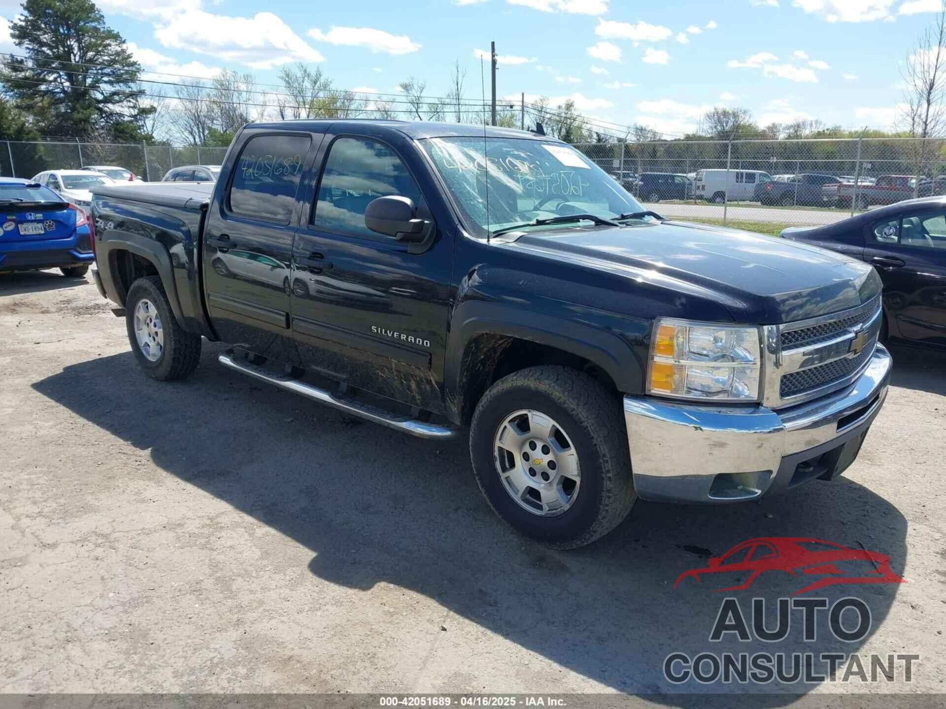 CHEVROLET SILVERADO 1500 2012 - 1GCPKSE72CF207419