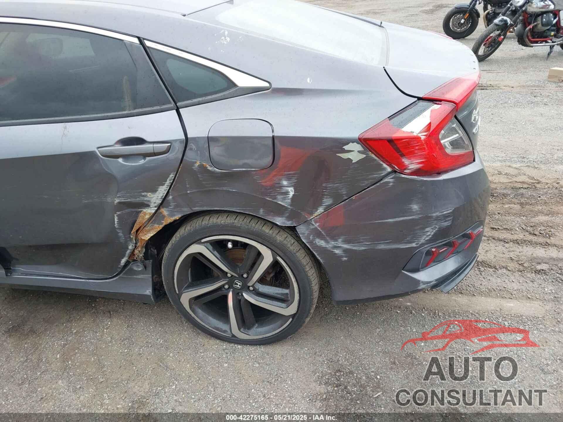 HONDA CIVIC 2017 - 19XFC1F36HE208573