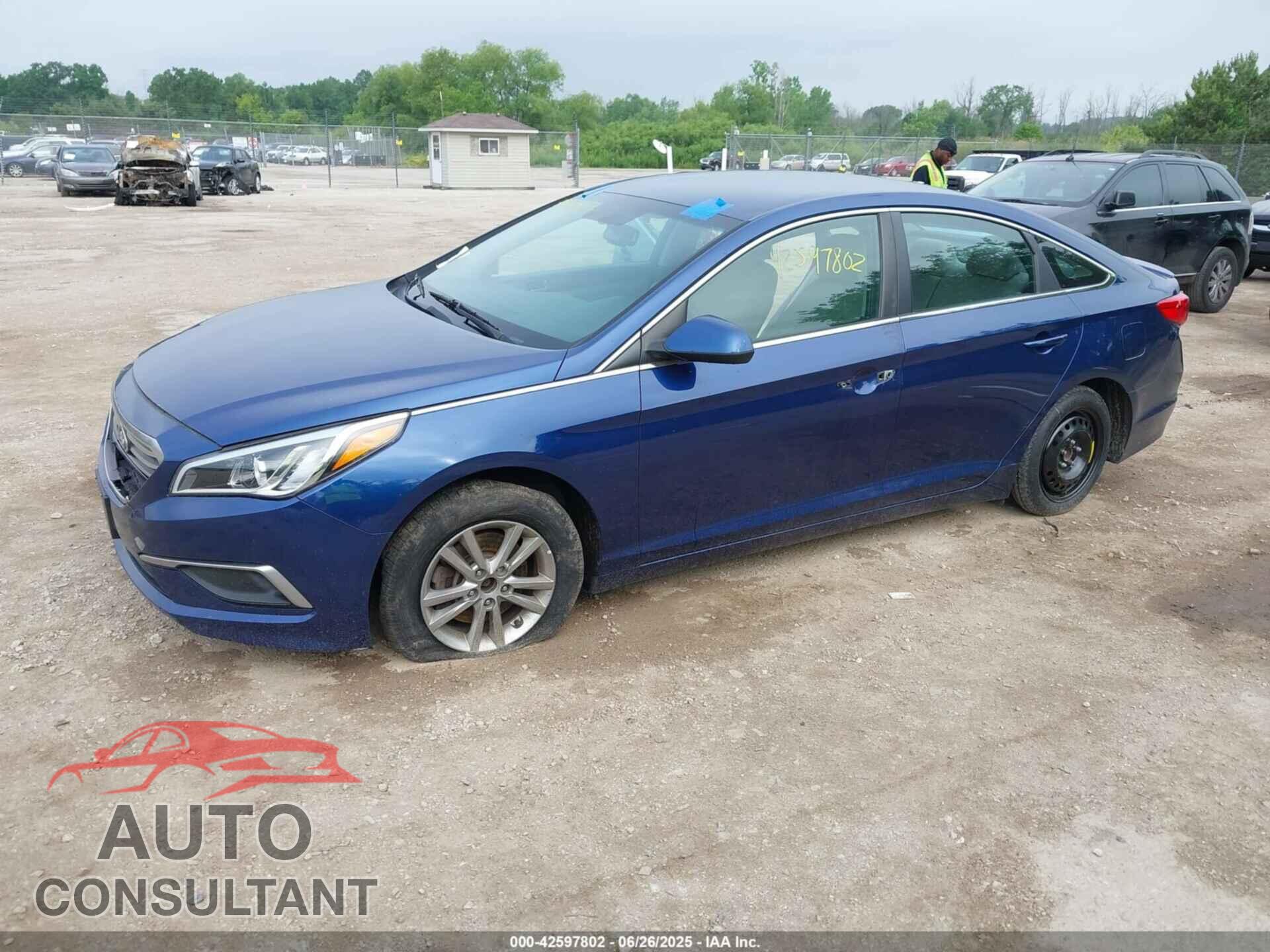 HYUNDAI SONATA 2017 - 5NPE24AF1HH467677