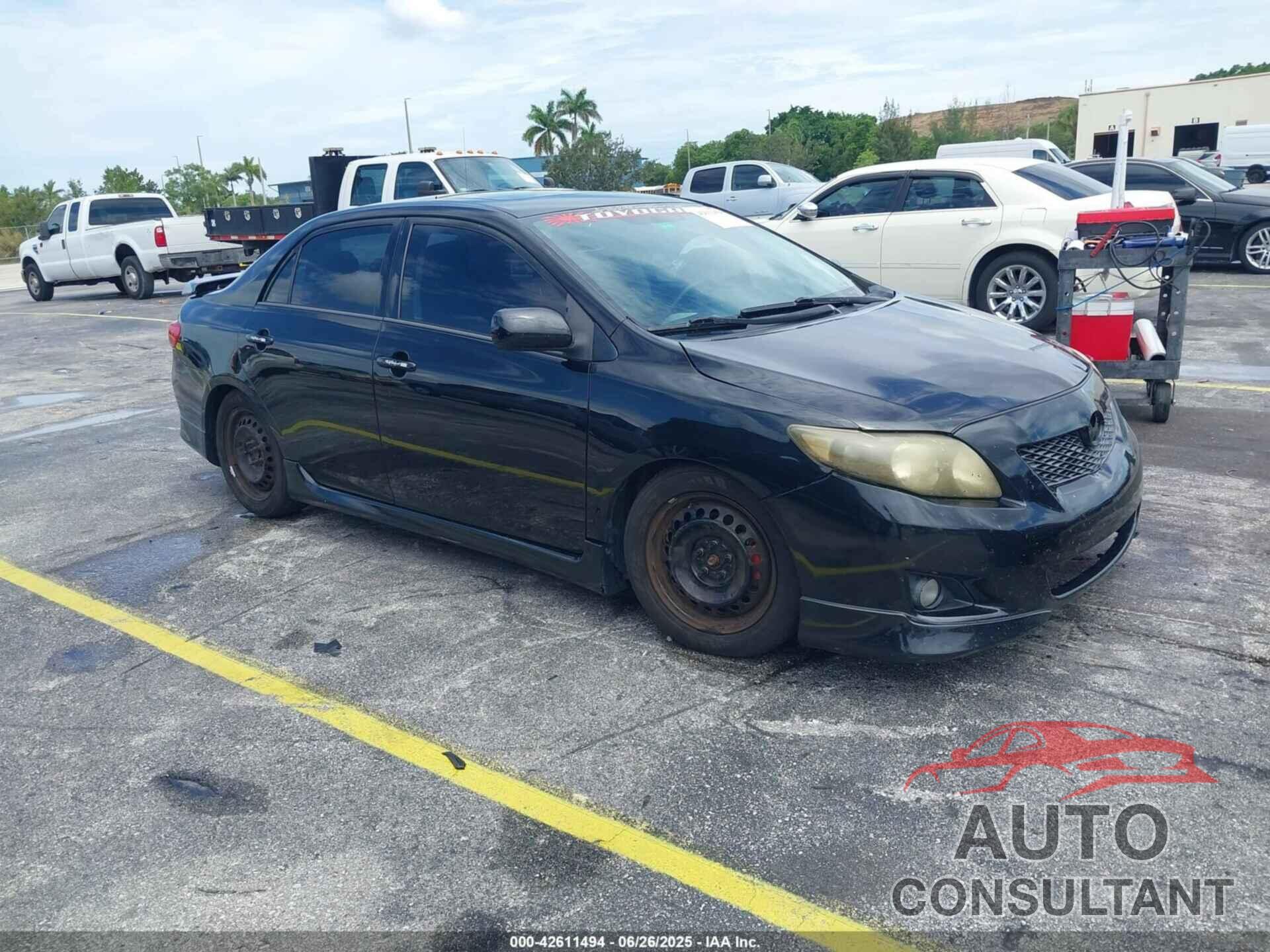 TOYOTA COROLLA 2009 - 1NXBU40E59Z033674