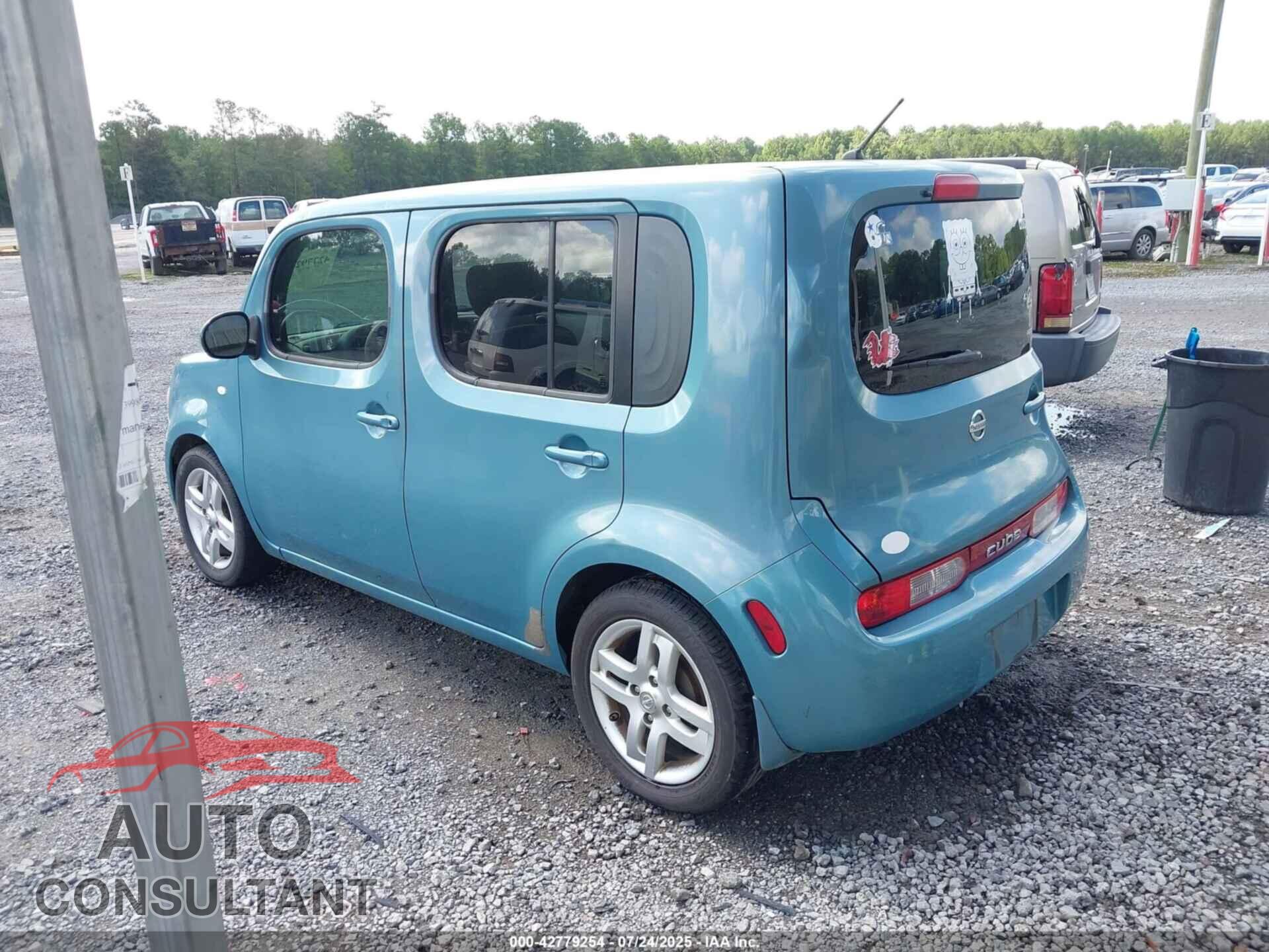 NISSAN CUBE 2011 - JN8AZ2KR8BT201748