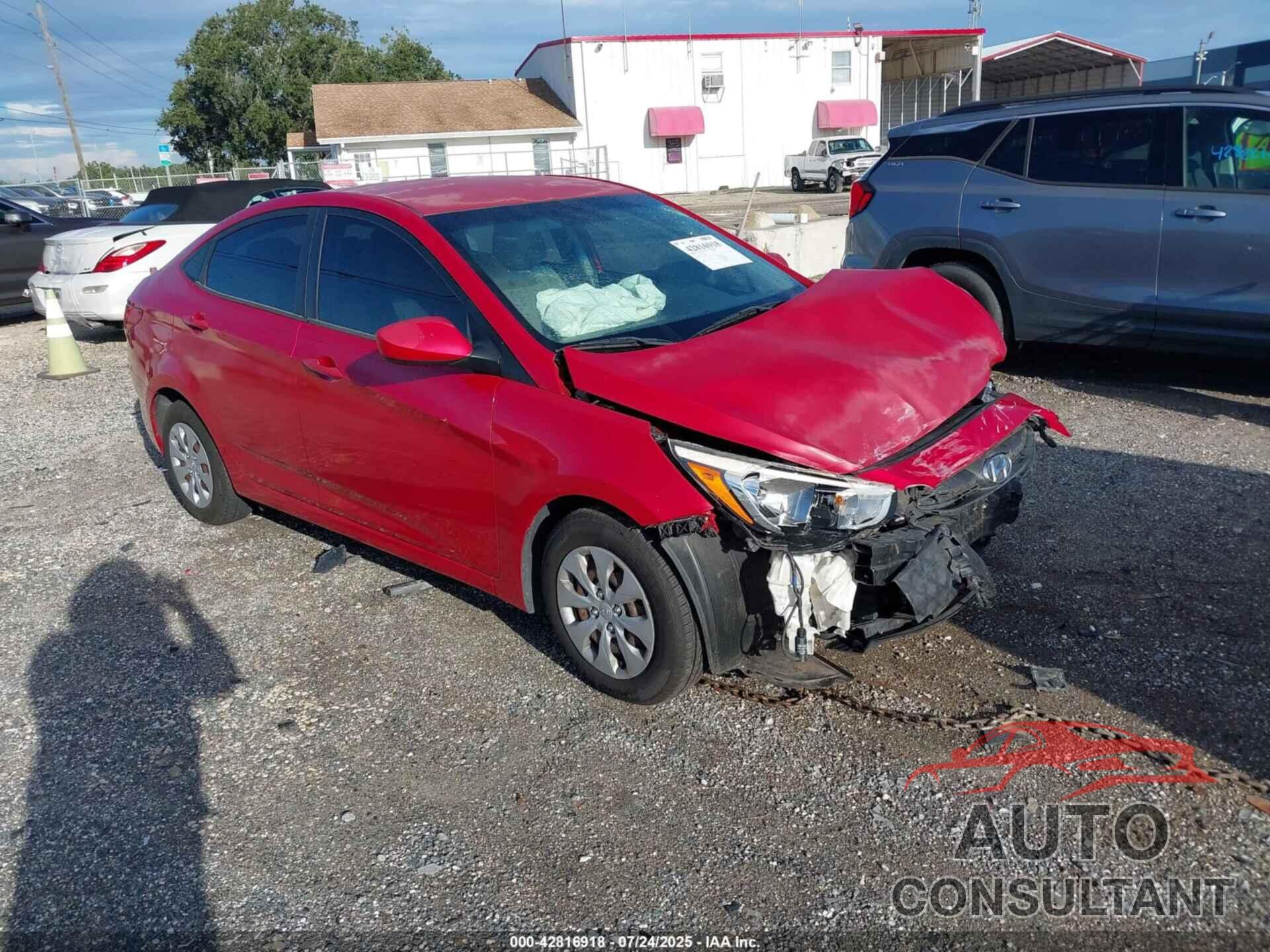 HYUNDAI ACCENT 2015 - KMHCT4AE2FU802049