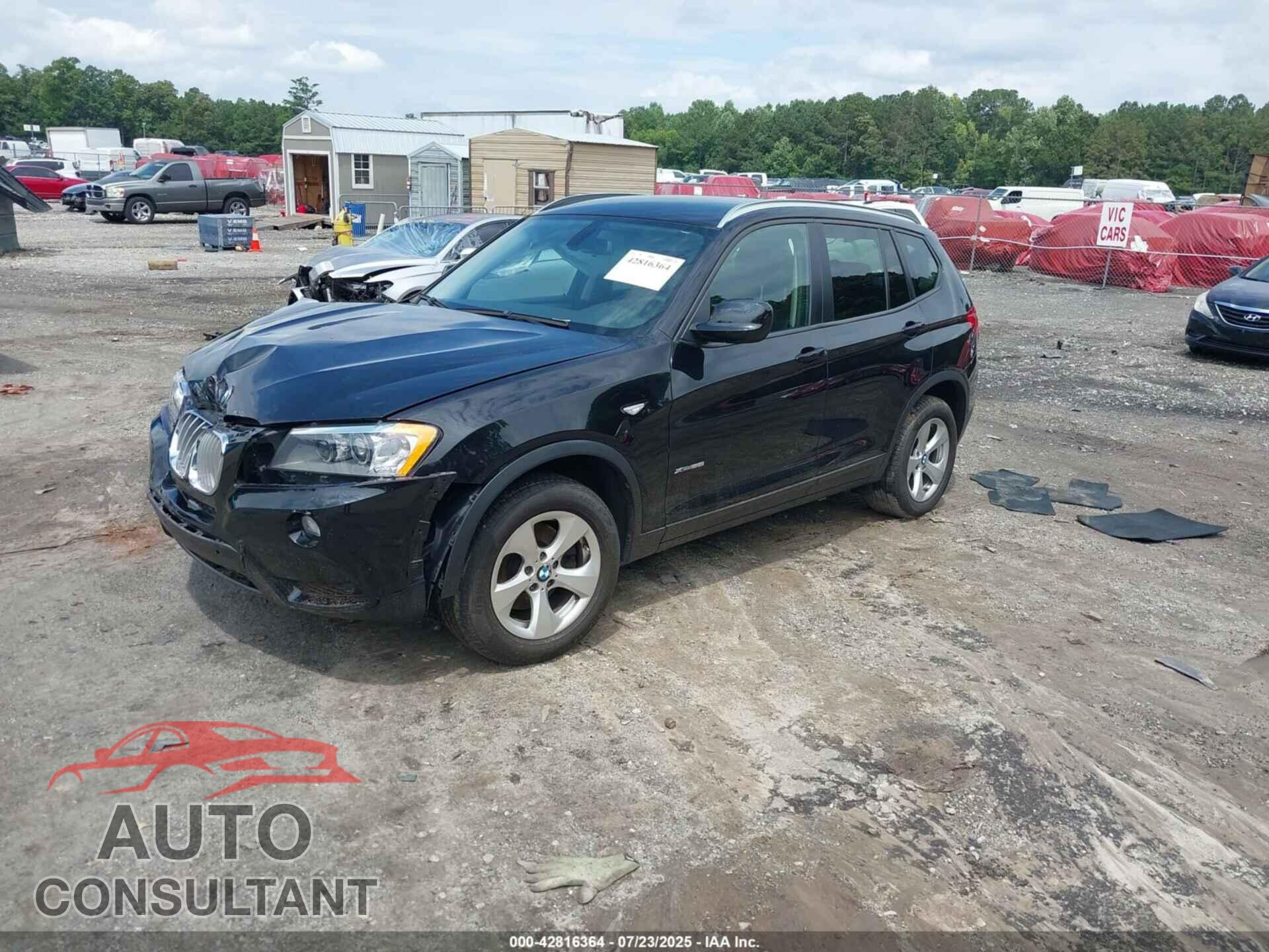 BMW X3 2012 - 5UXWX5C54CL720445