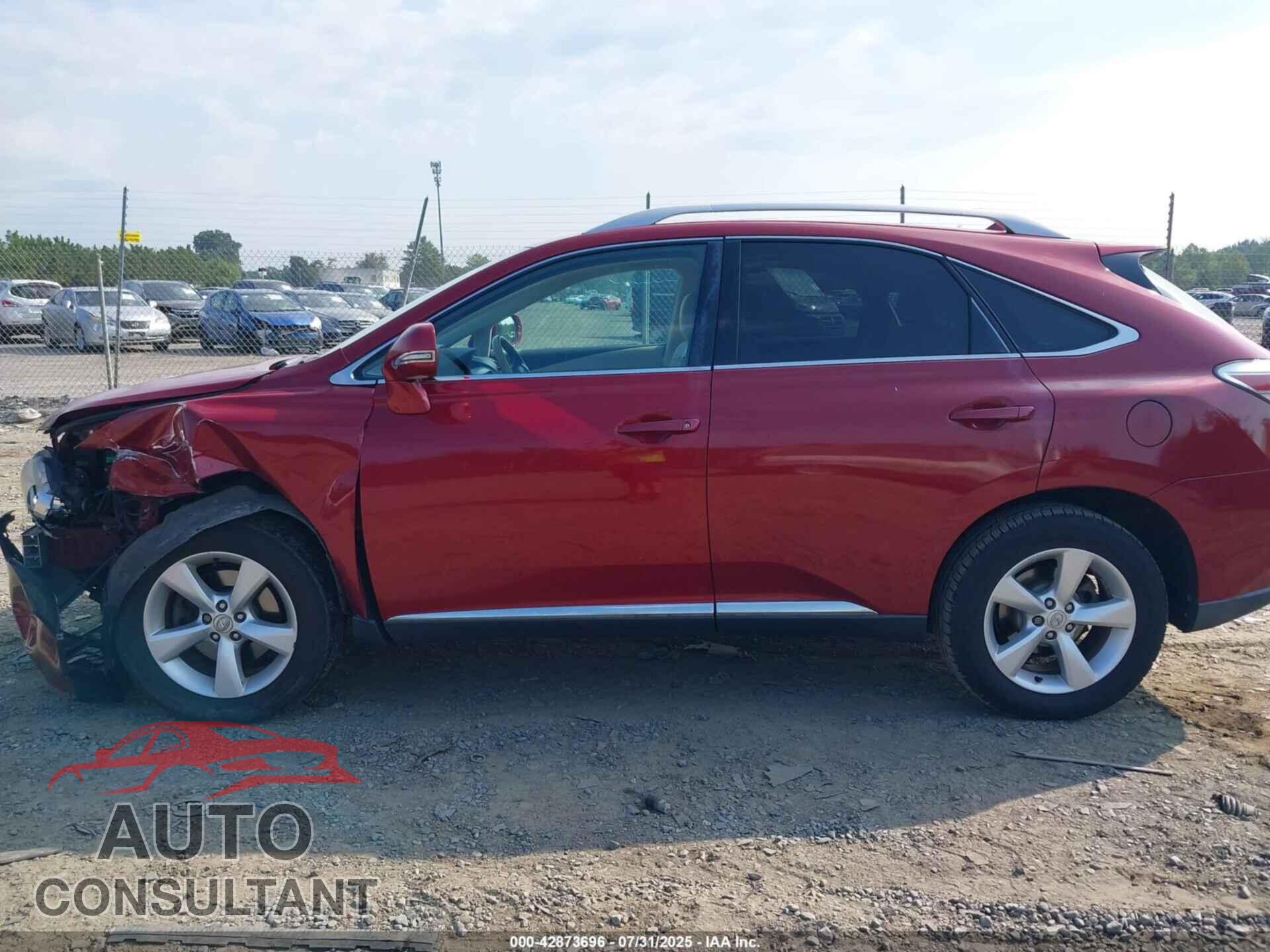 LEXUS RX 350 2011 - 2T2BK1BA2BC115945