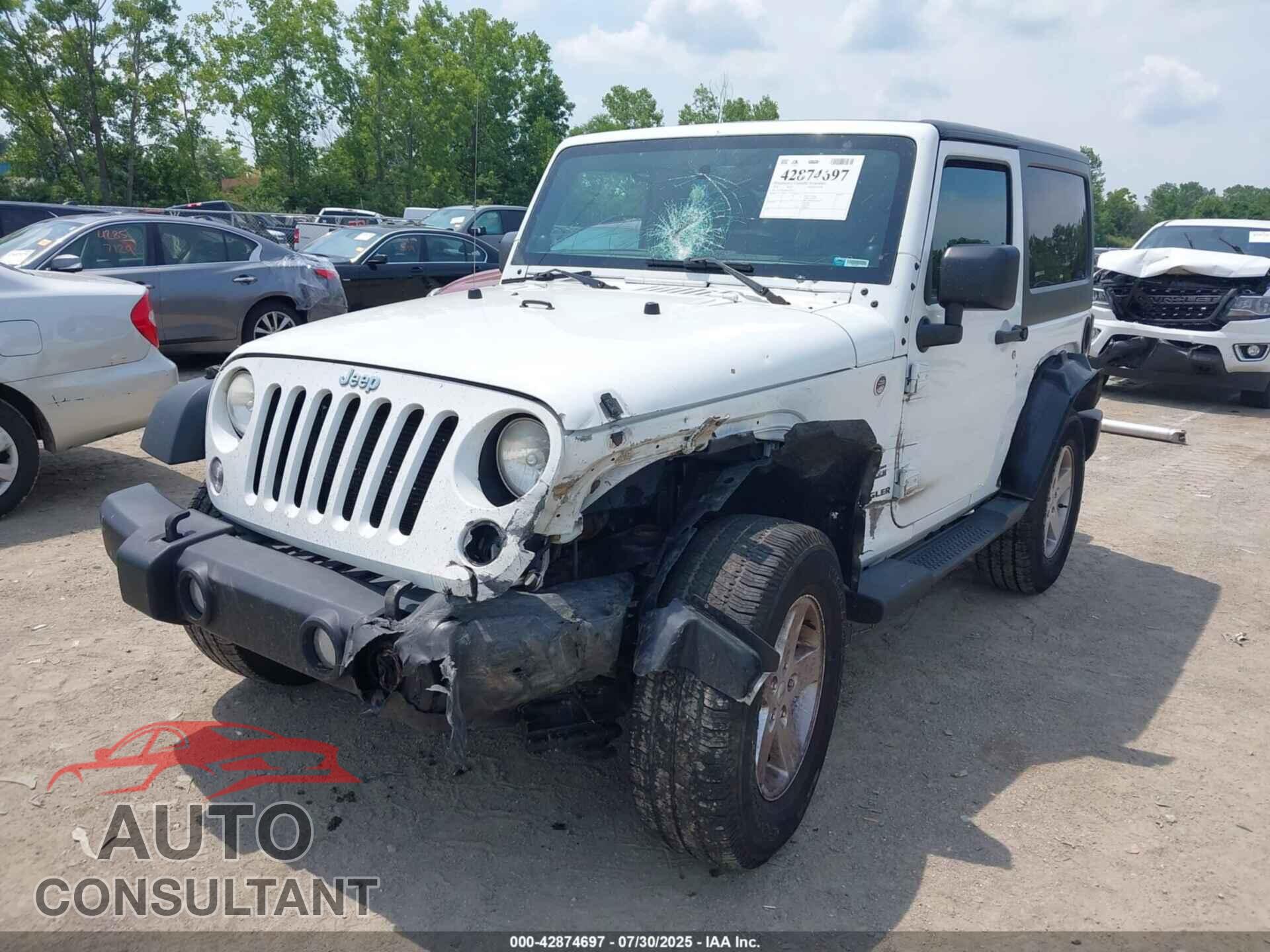 JEEP WRANGLER 2014 - 1C4AJWAG8EL276335