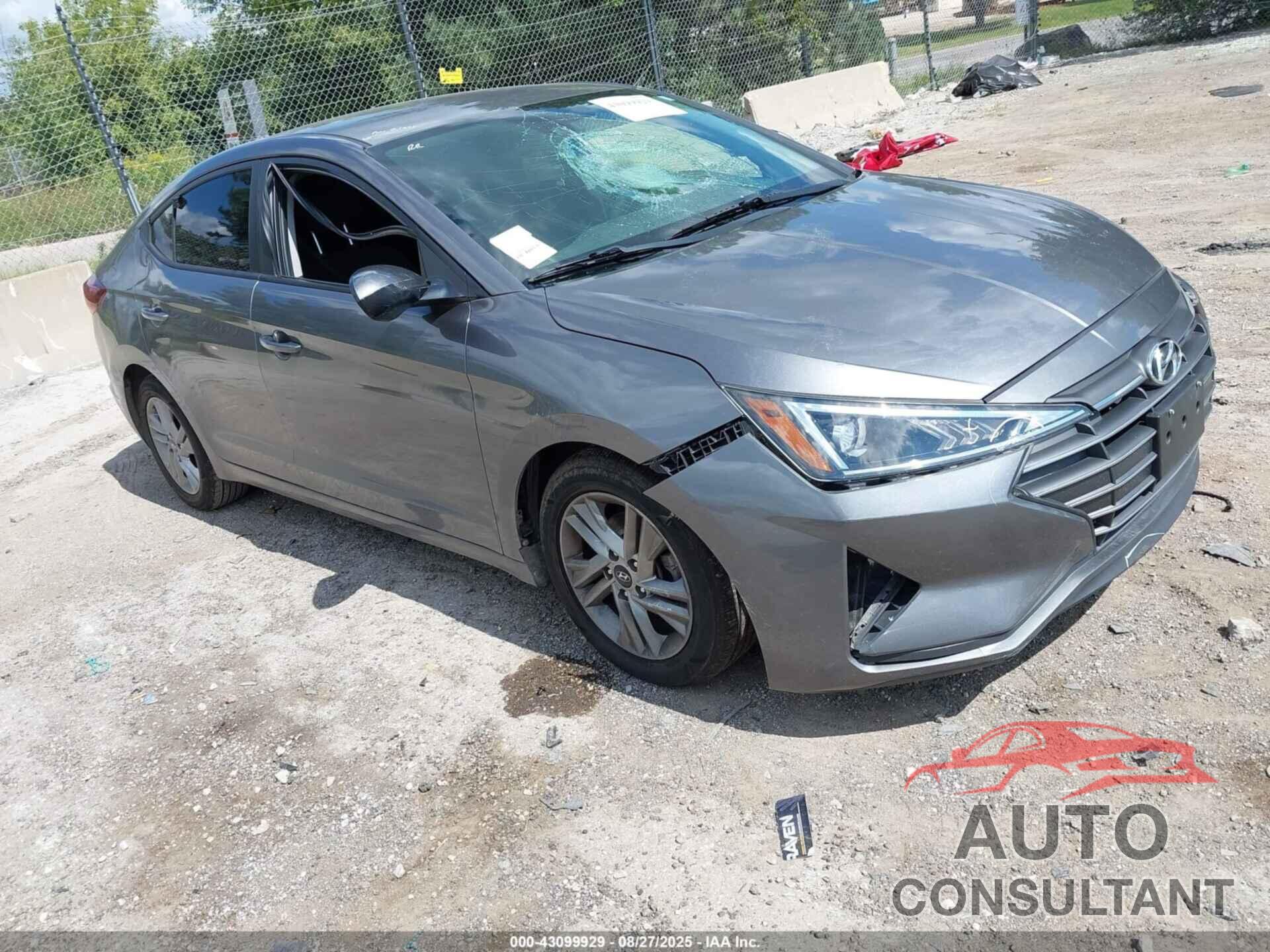 HYUNDAI ELANTRA 2020 - 5NPD84LF8LH537143