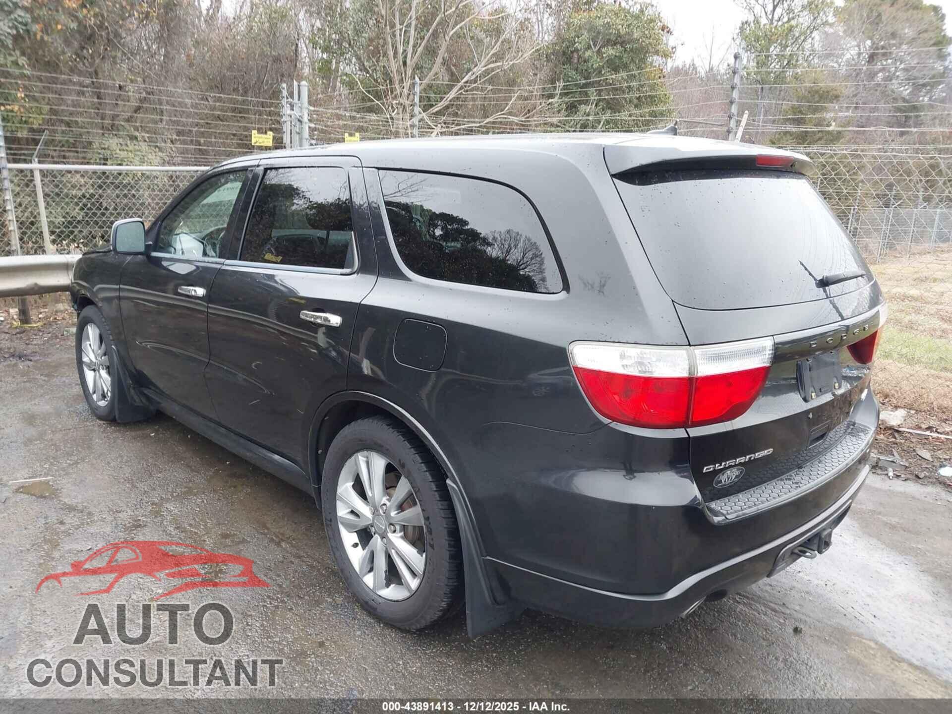 DODGE DURANGO 2012 - 1C4SDHCT2CC107376