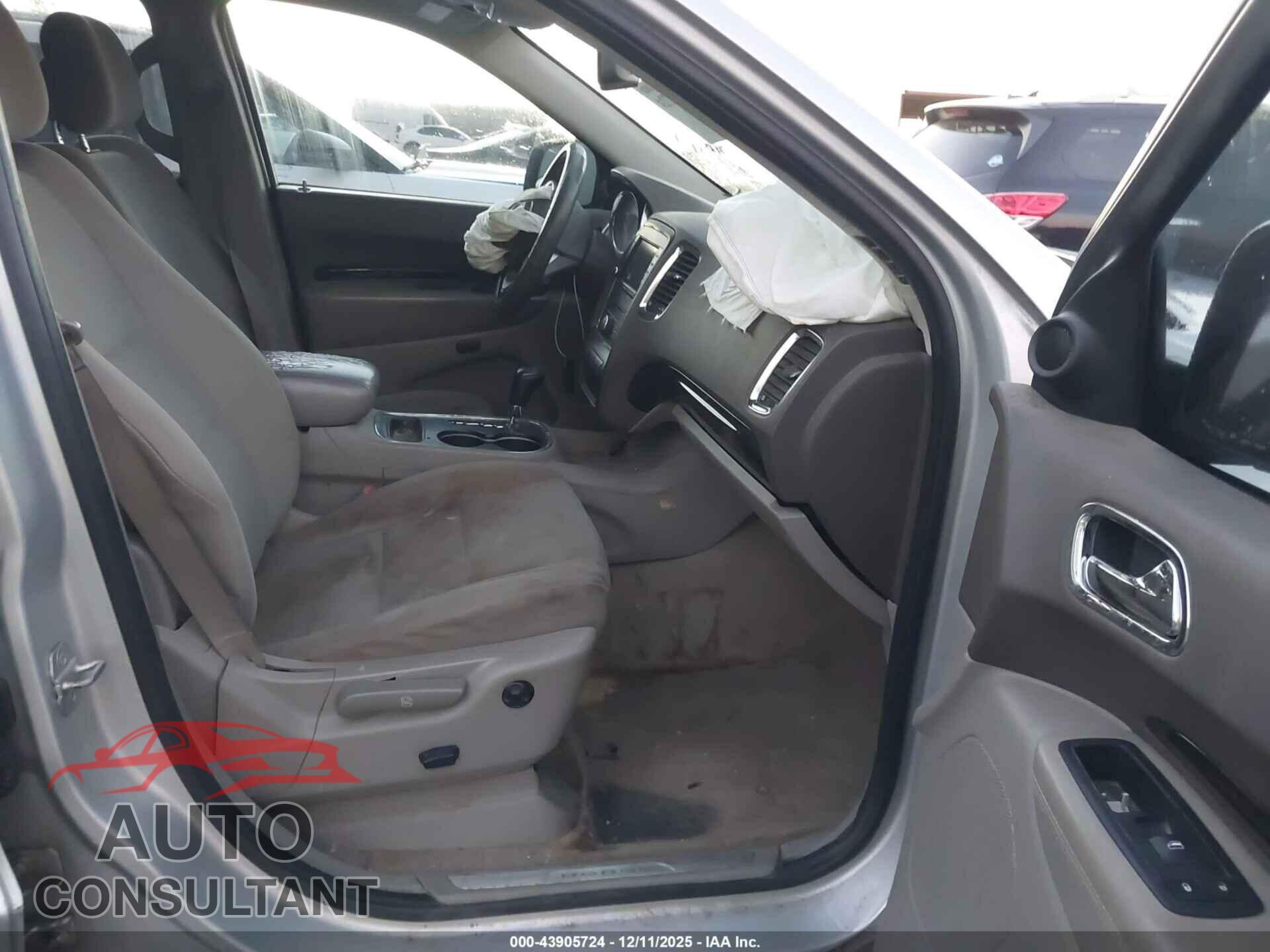 DODGE DURANGO 2012 - 1C4RDHDG6CC285629