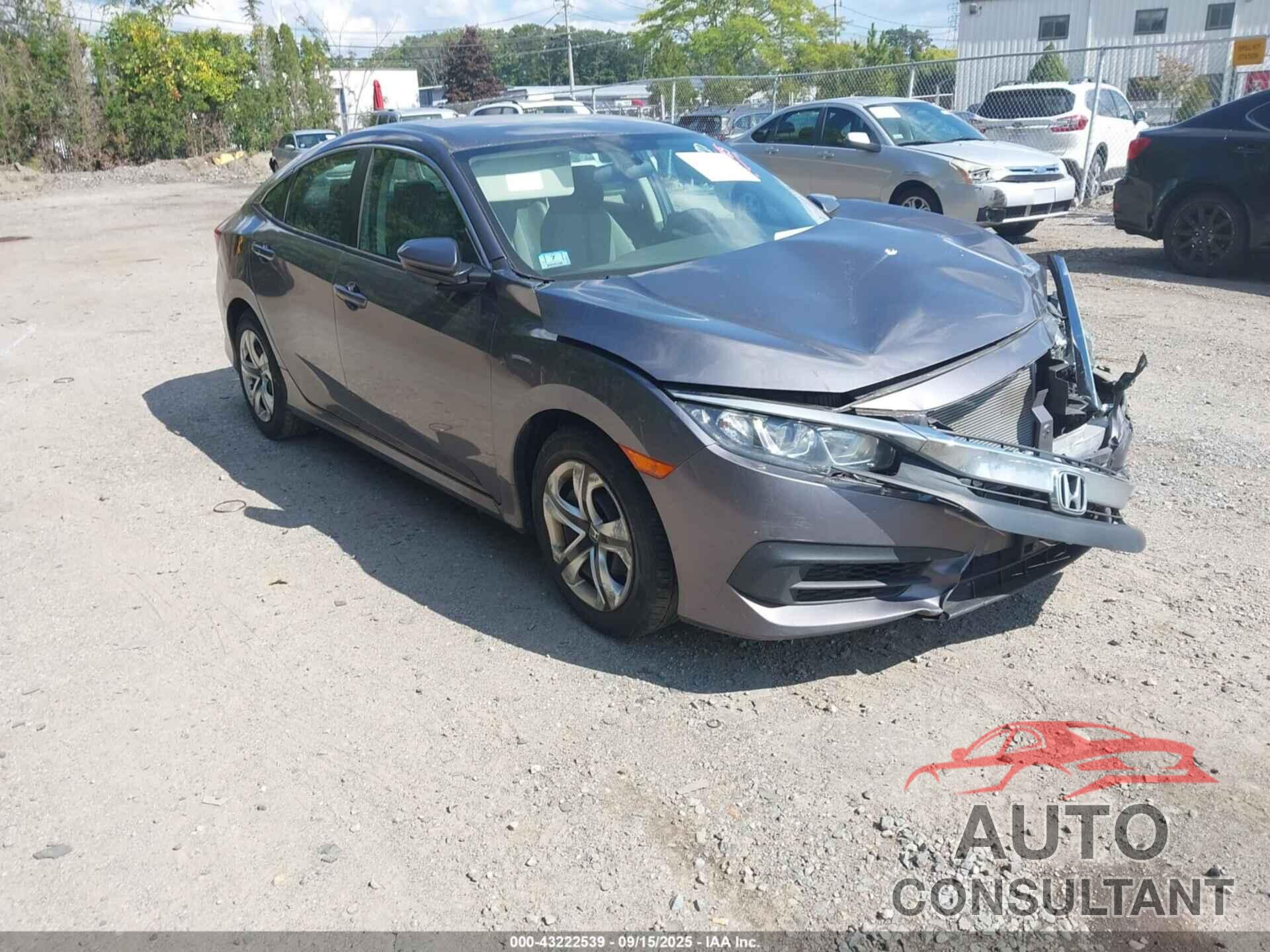 HONDA CIVIC 2018 - 19XFC2F52JE202816