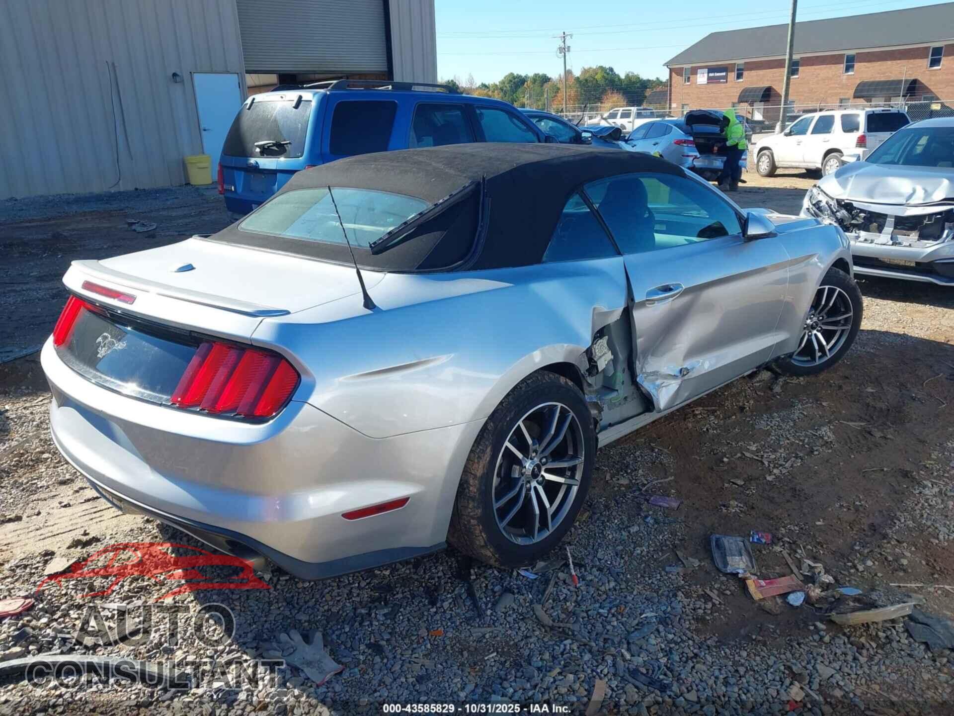 FORD MUSTANG 2017 - 1FATP8UH6H5293897