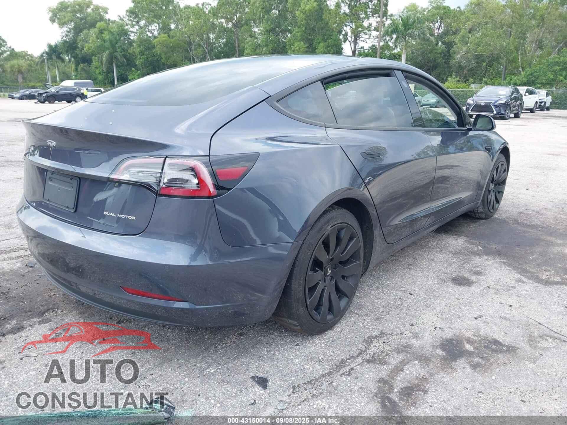 TESLA MODEL 3 2022 - 5YJ3E1EB4NF201746