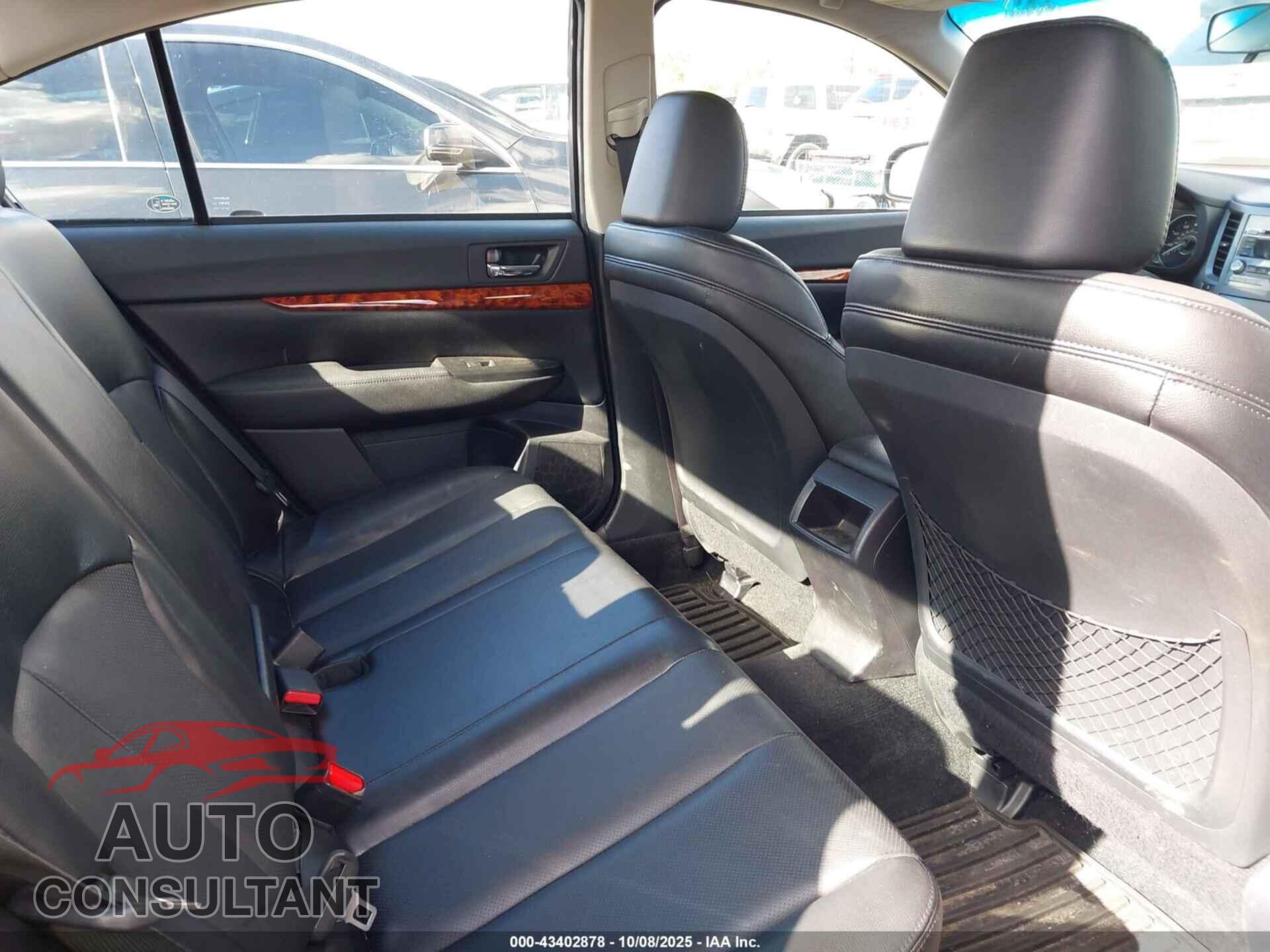 SUBARU LEGACY 2011 - 4S3BMBK65B3222996