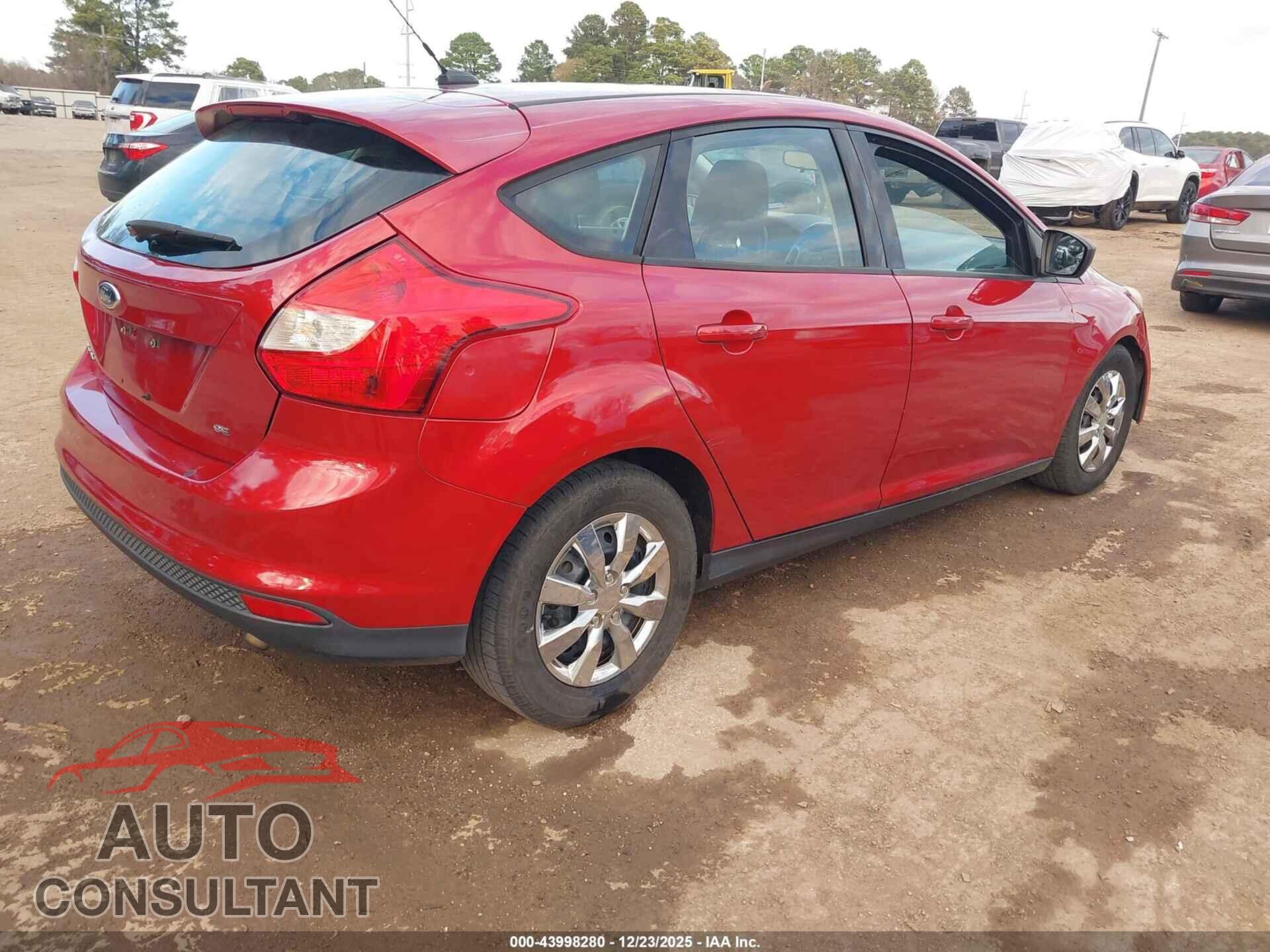 FORD FOCUS 2012 - 1FAHP3K27CL312873