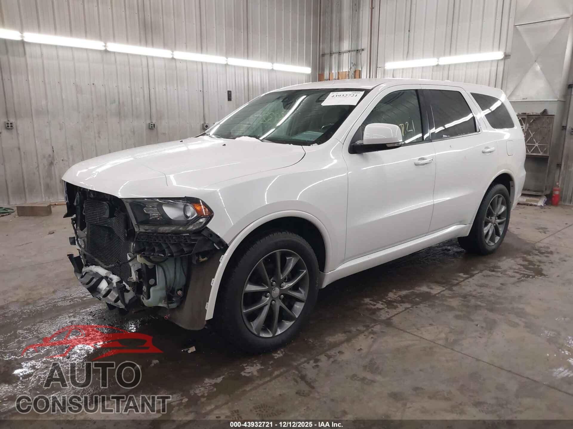 DODGE DURANGO 2018 - 1C4RDJDGXJC346131