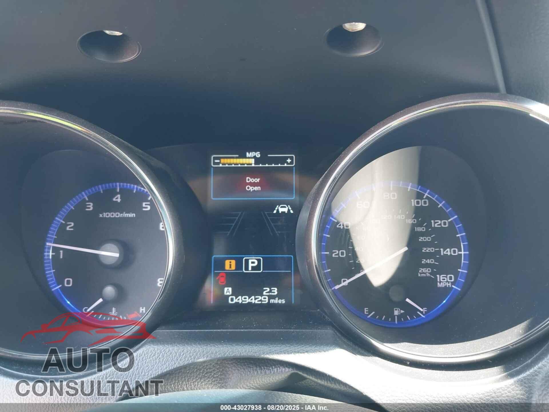 SUBARU OUTBACK 2019 - 4S4BSENC3K3348973
